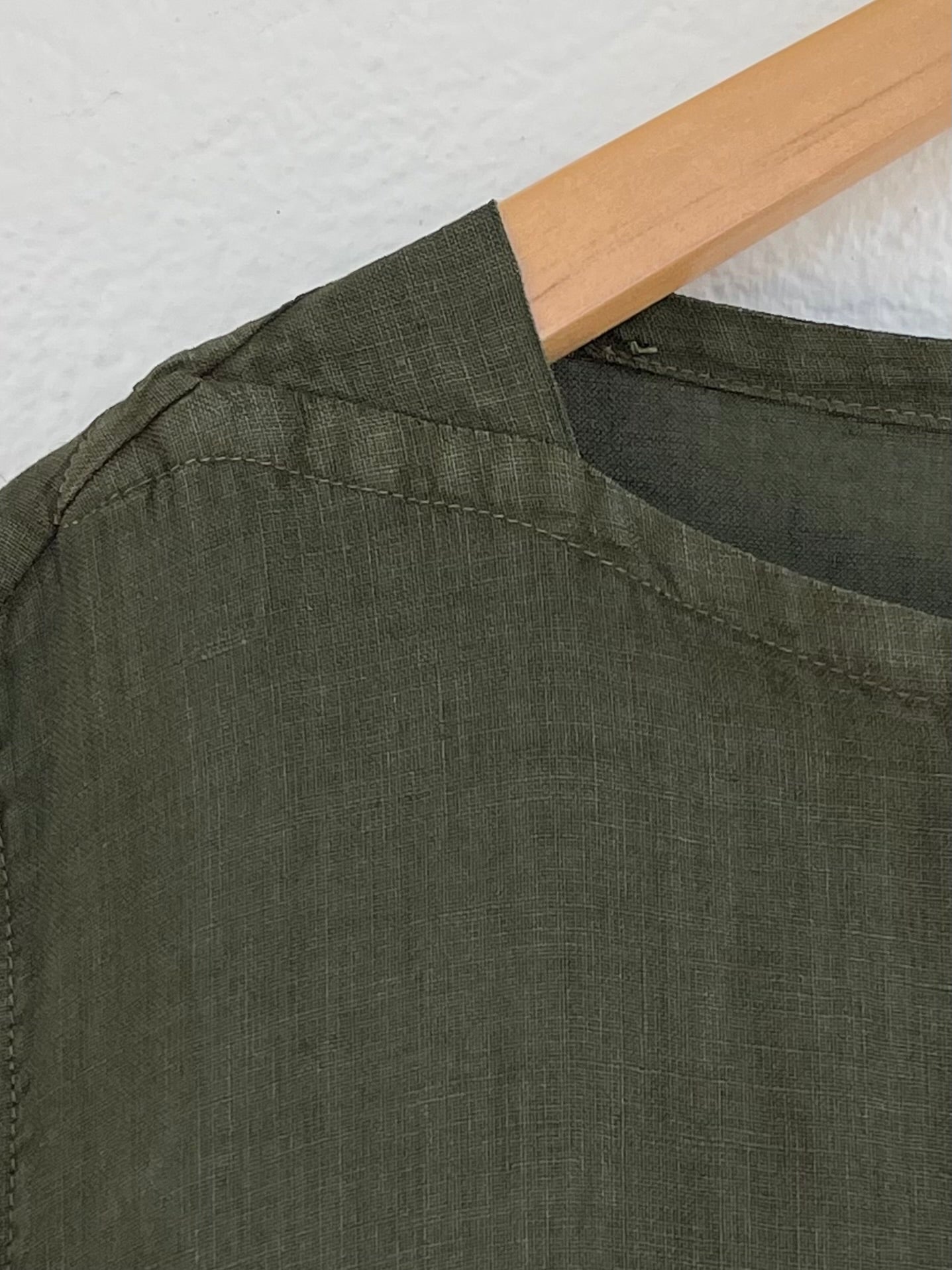 Vintage Dye Kjole - Khaki