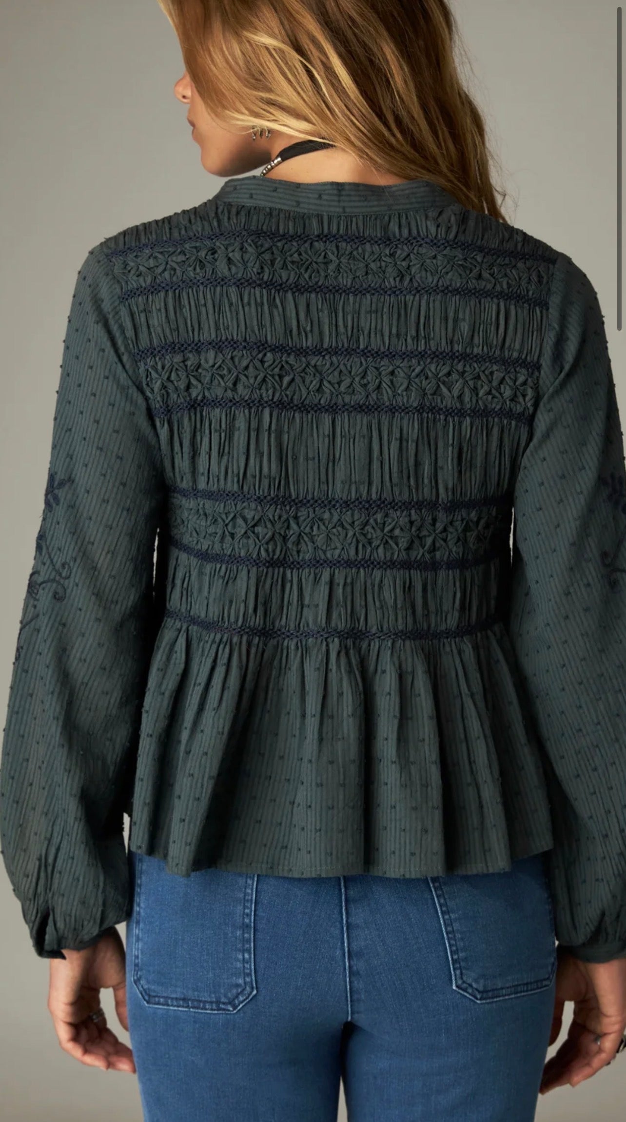 Darla Skjorte - Lullaby - Vintage Turquoise