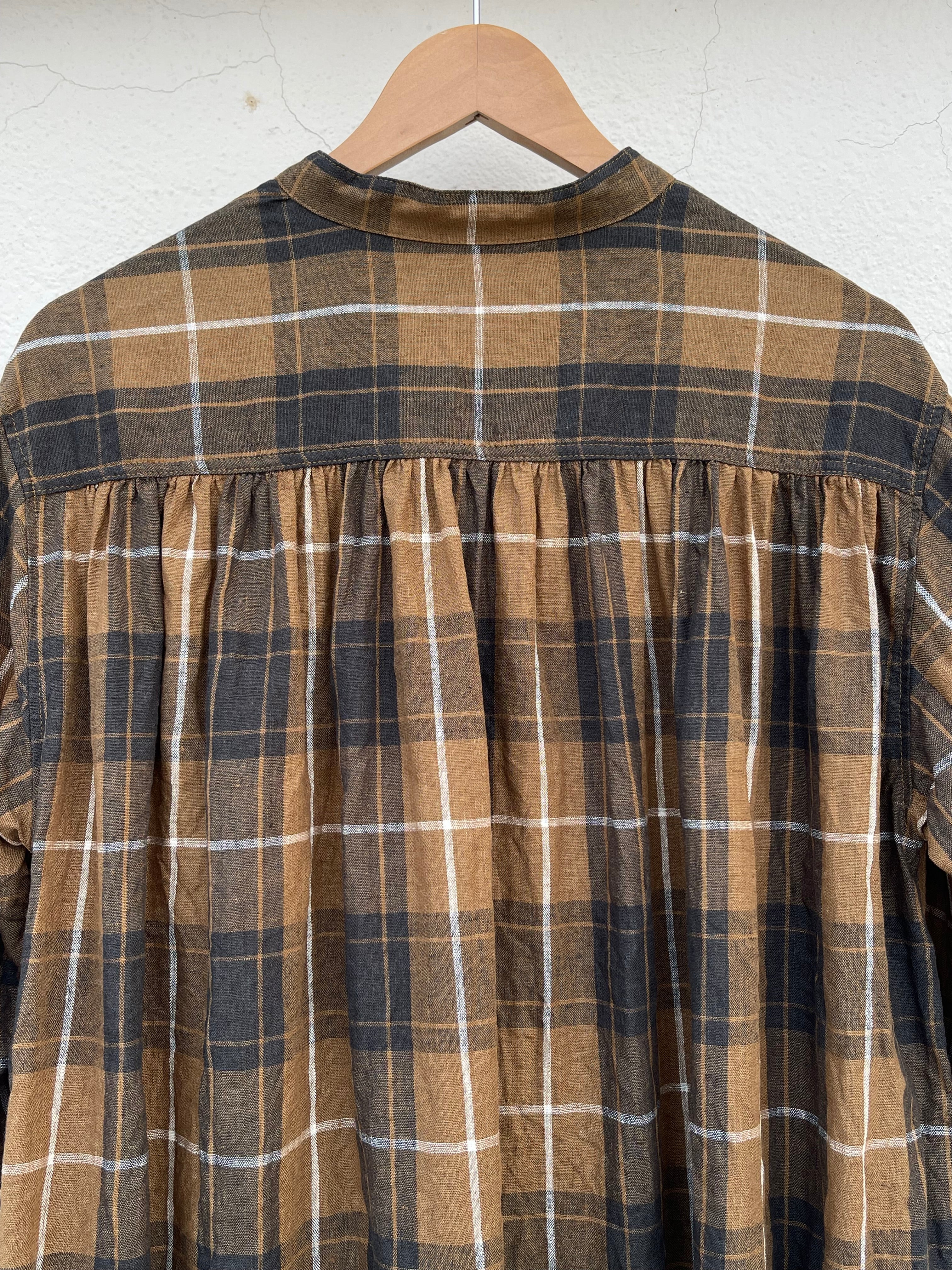 Rutete linkjole - Tartan - Brown