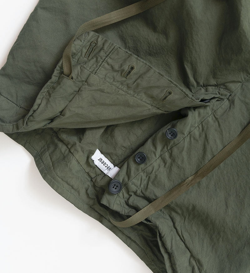 Garment Dyed Bukser - Khaki Grønn