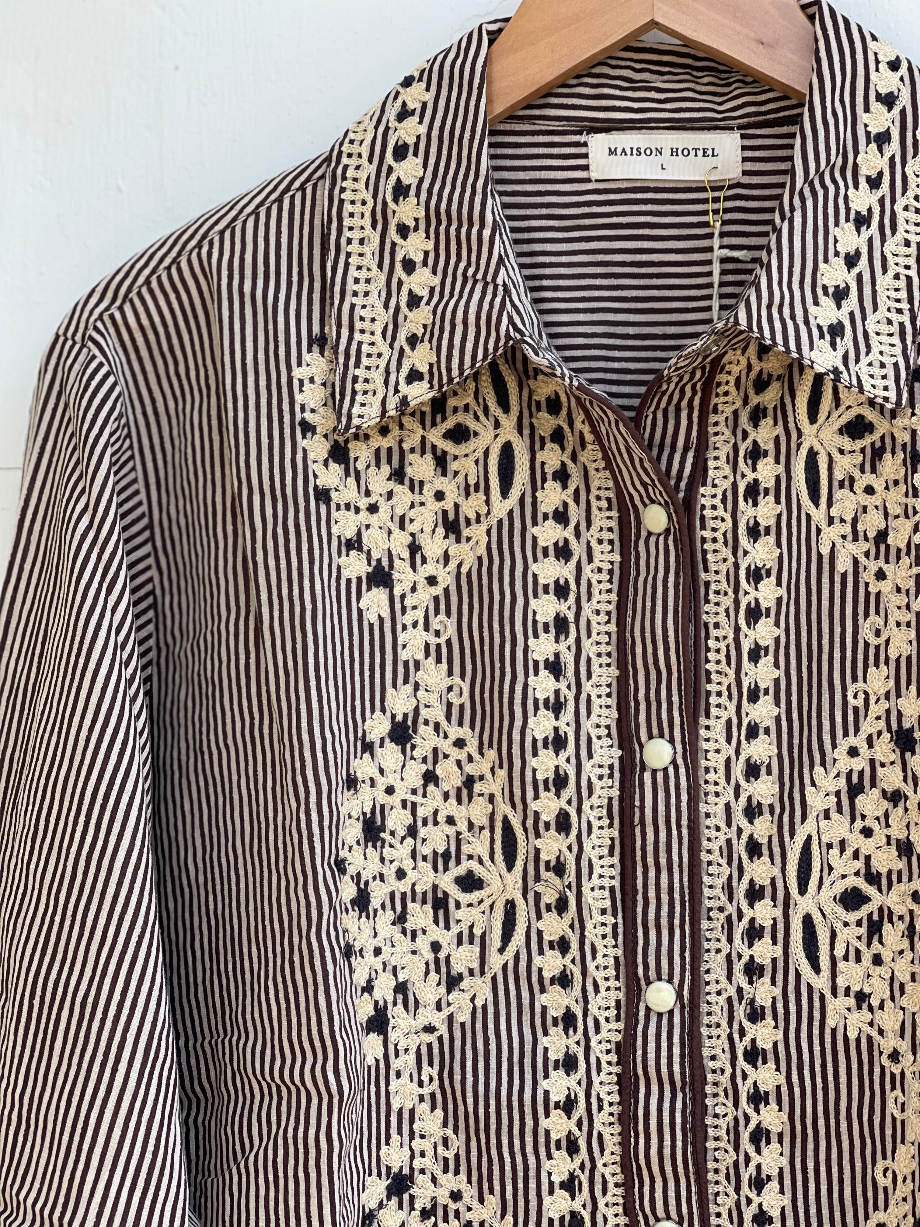 Bebo Skjorte - Cohiba - Tobacco