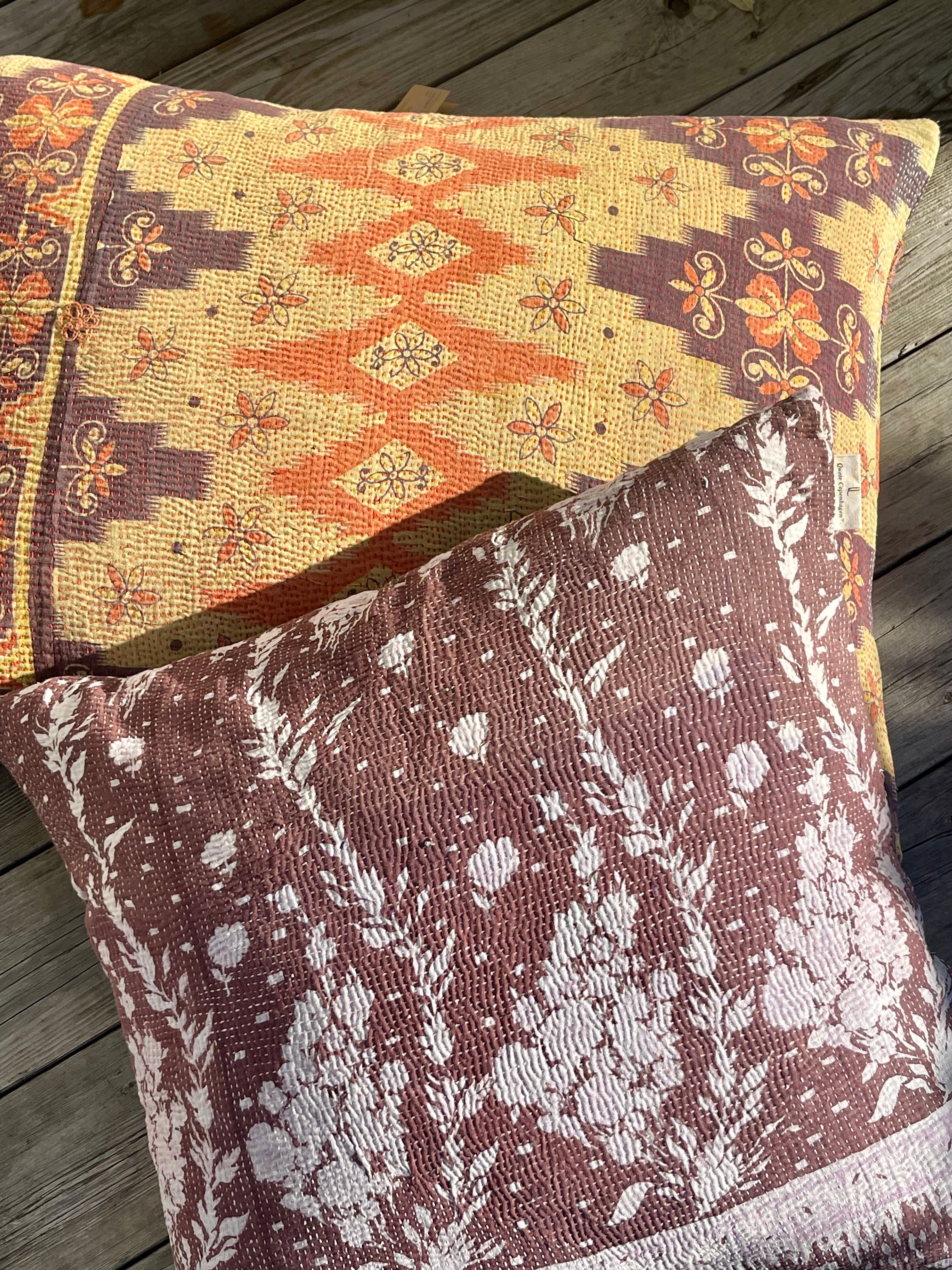Vintage Sari putetrekk - 50x70 - #Y7240
