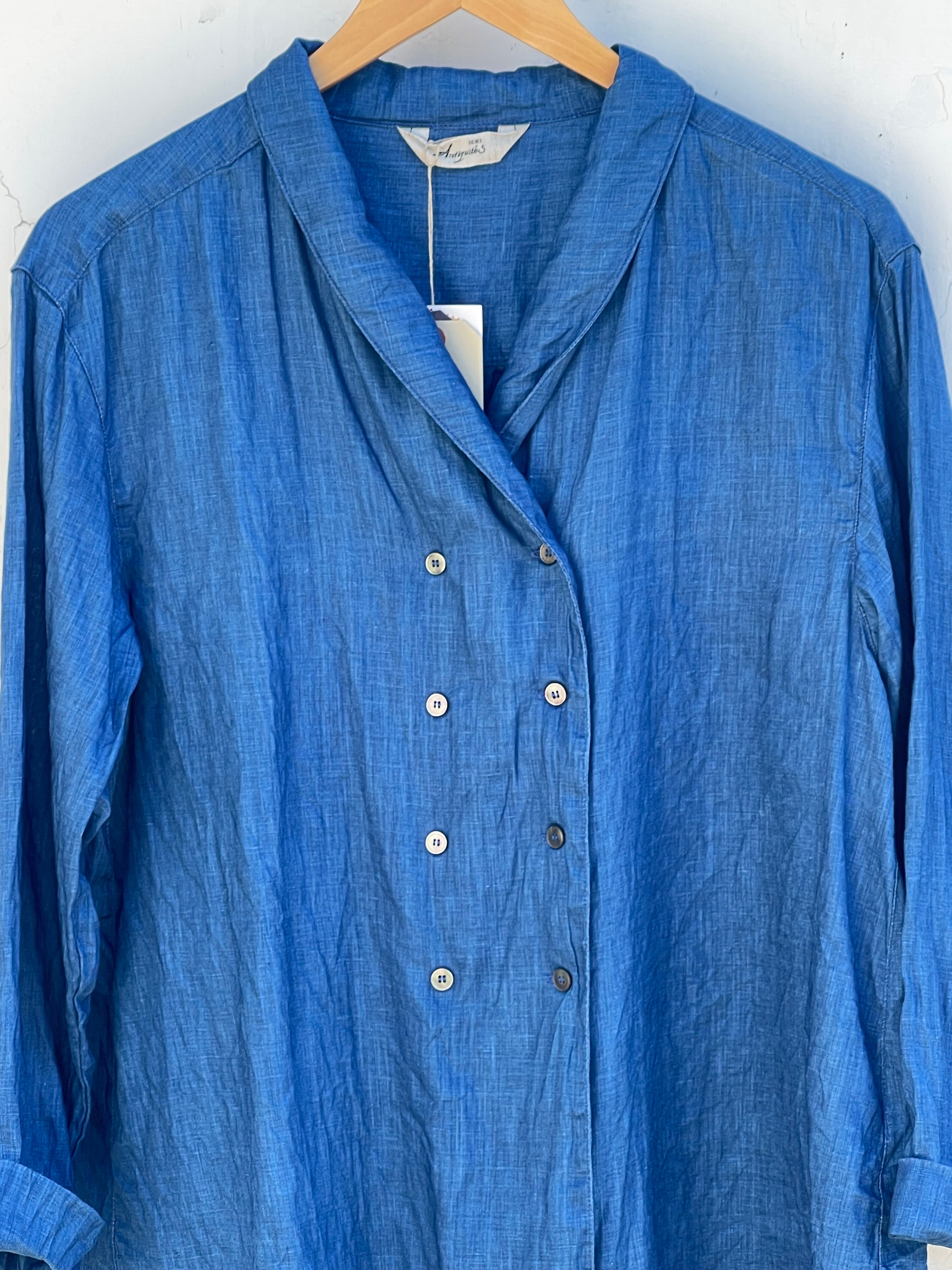 Linskjorte - Indigo Light - Linneas Hage