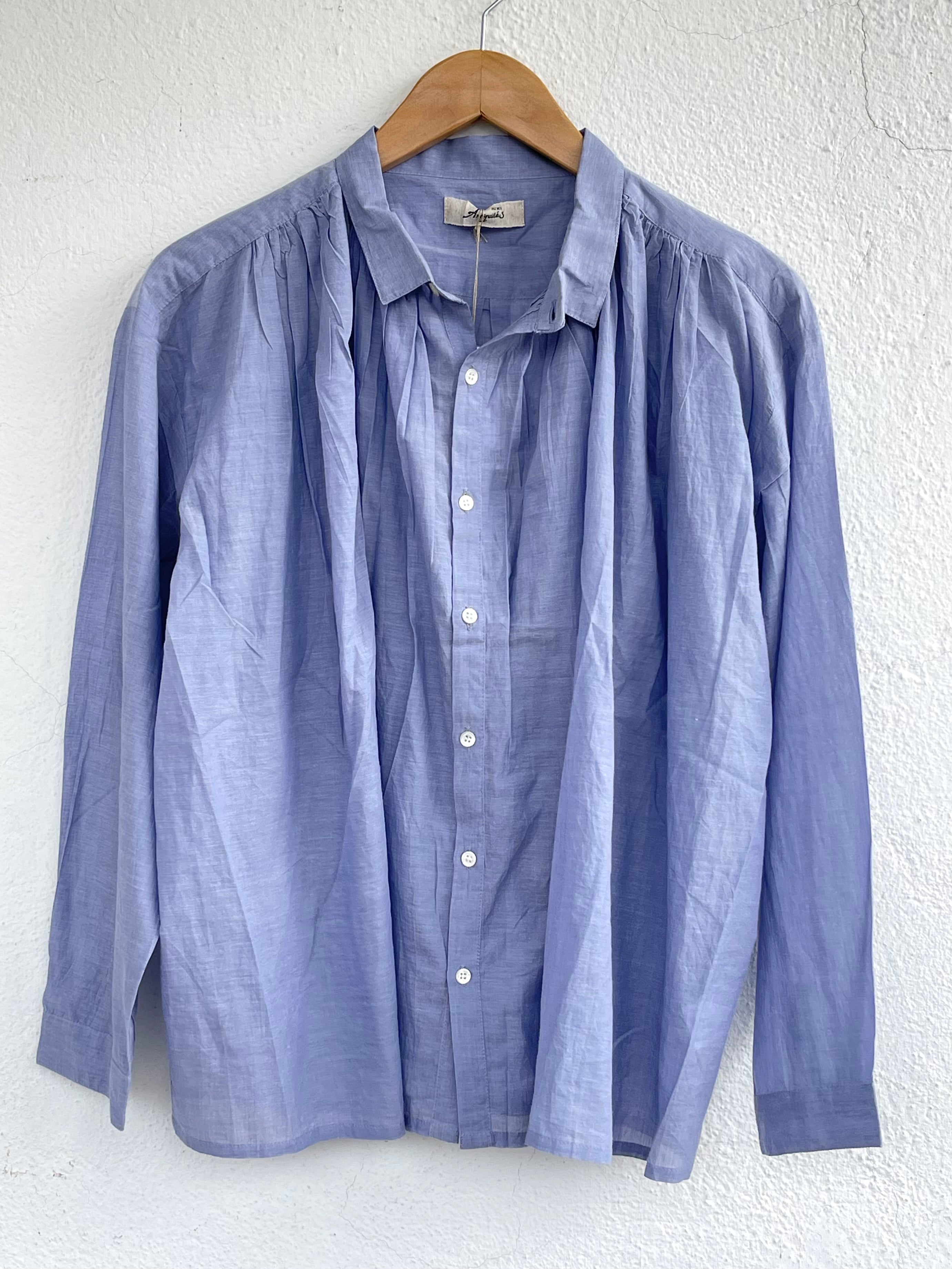 Skjorte - Khadi - Blue