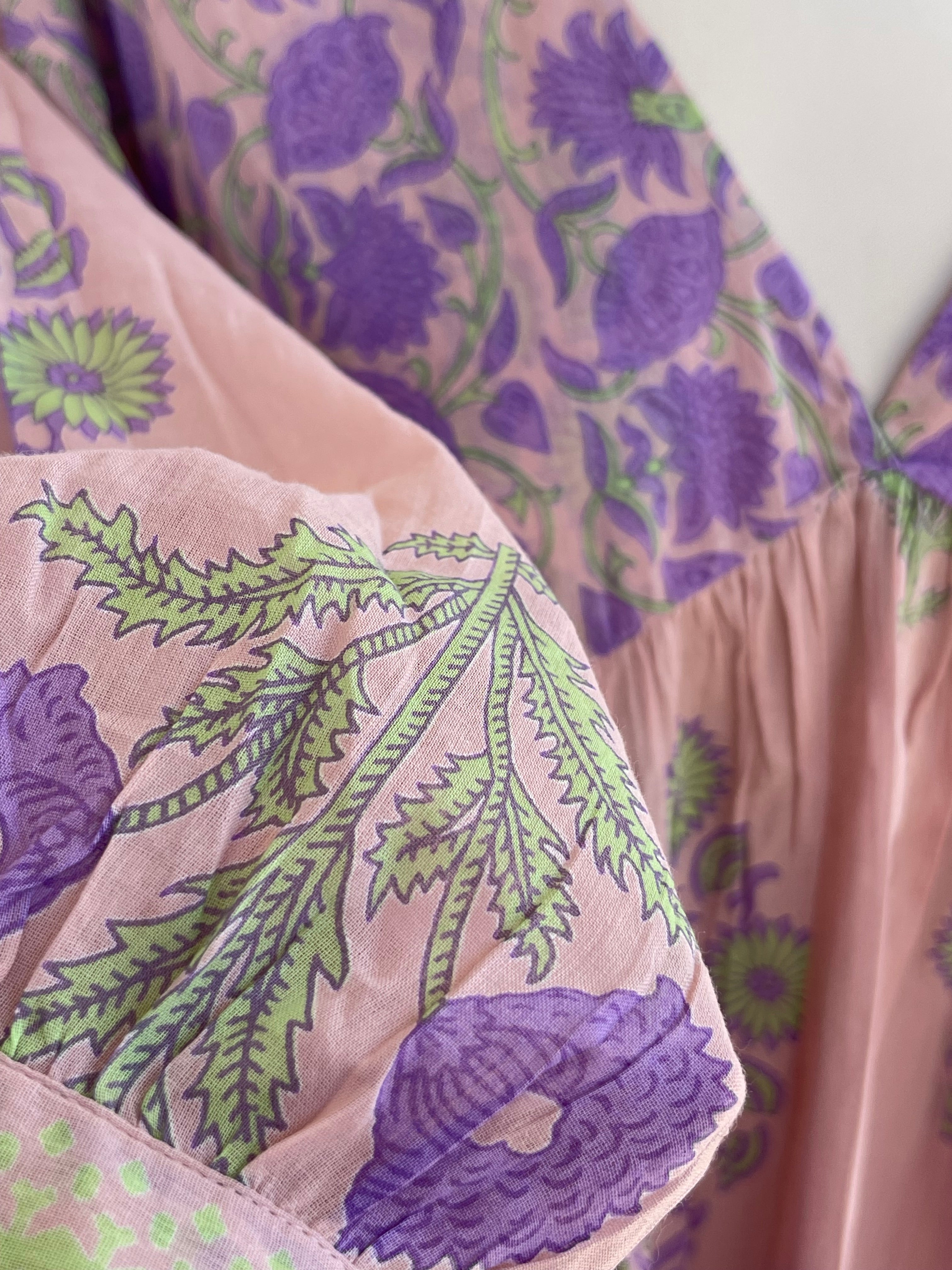 Antibes Lang kjole - Powder Pink