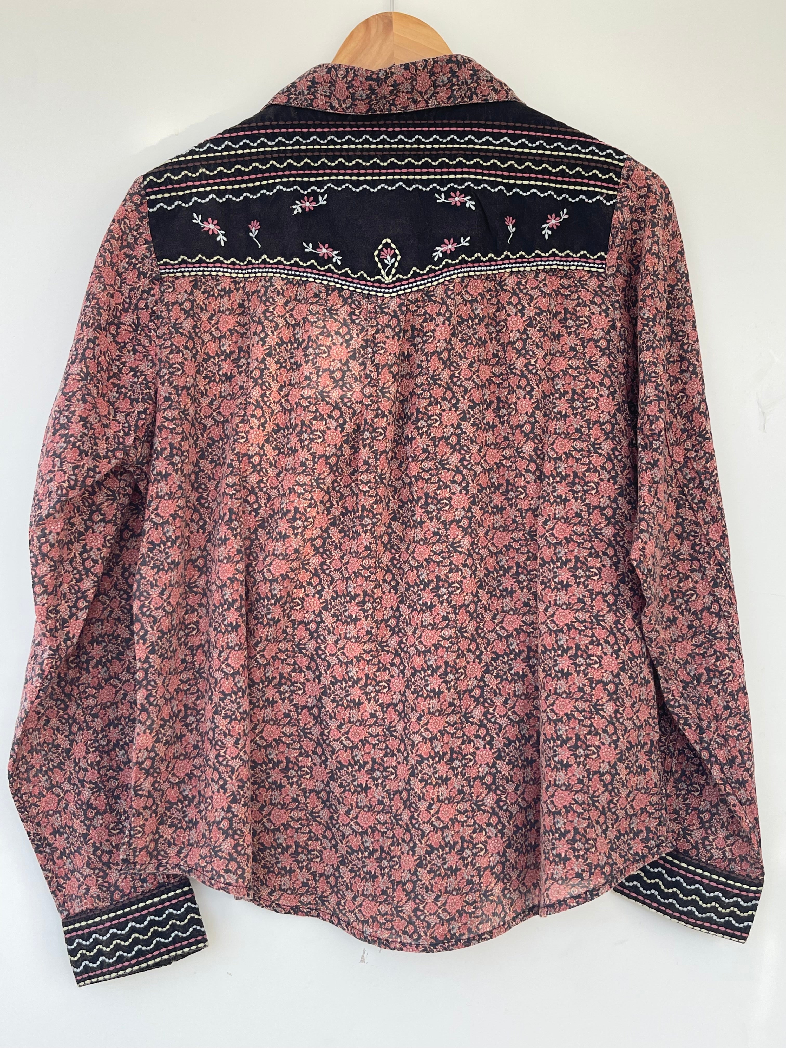 Keith Skjorte - Lilac Wine - Pink Shadows - Linneas Hage