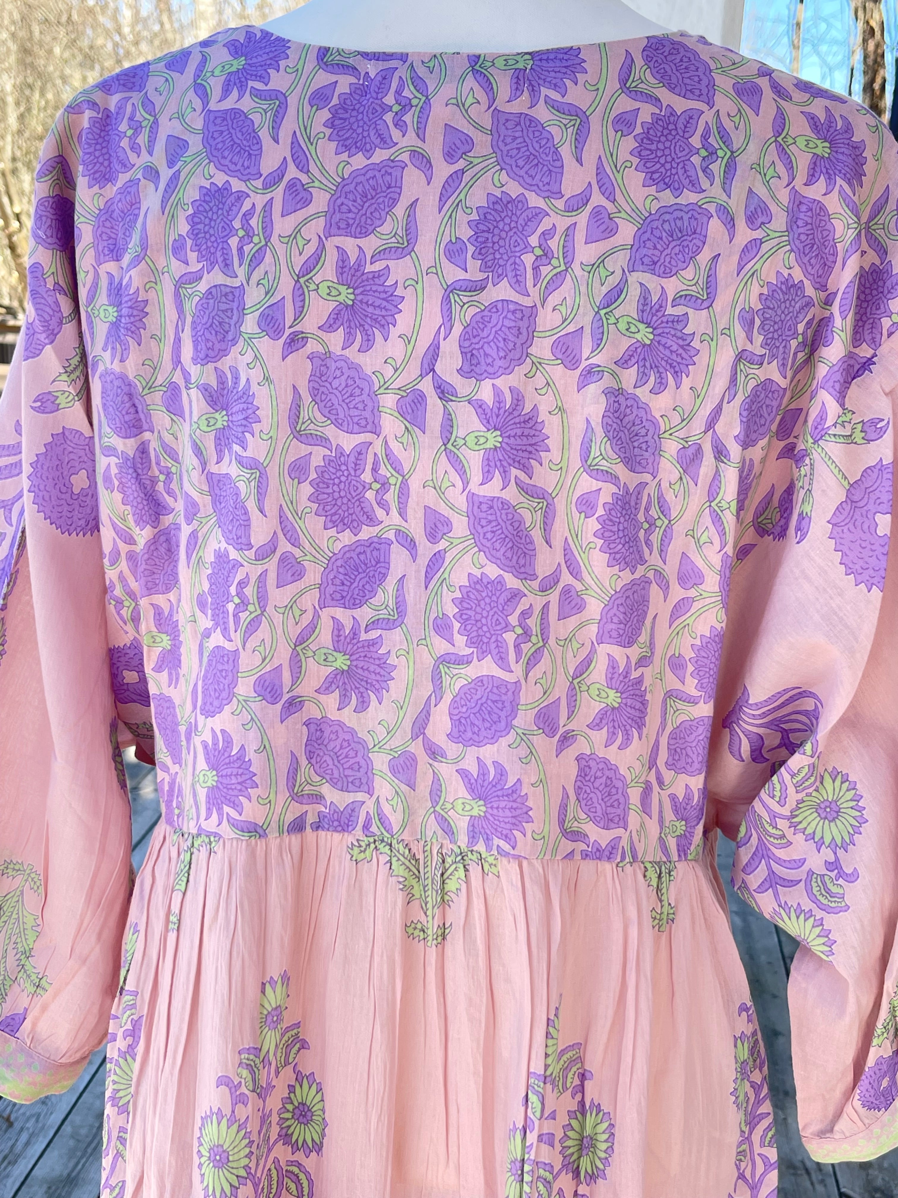 Antibes Lang kjole - Powder Pink