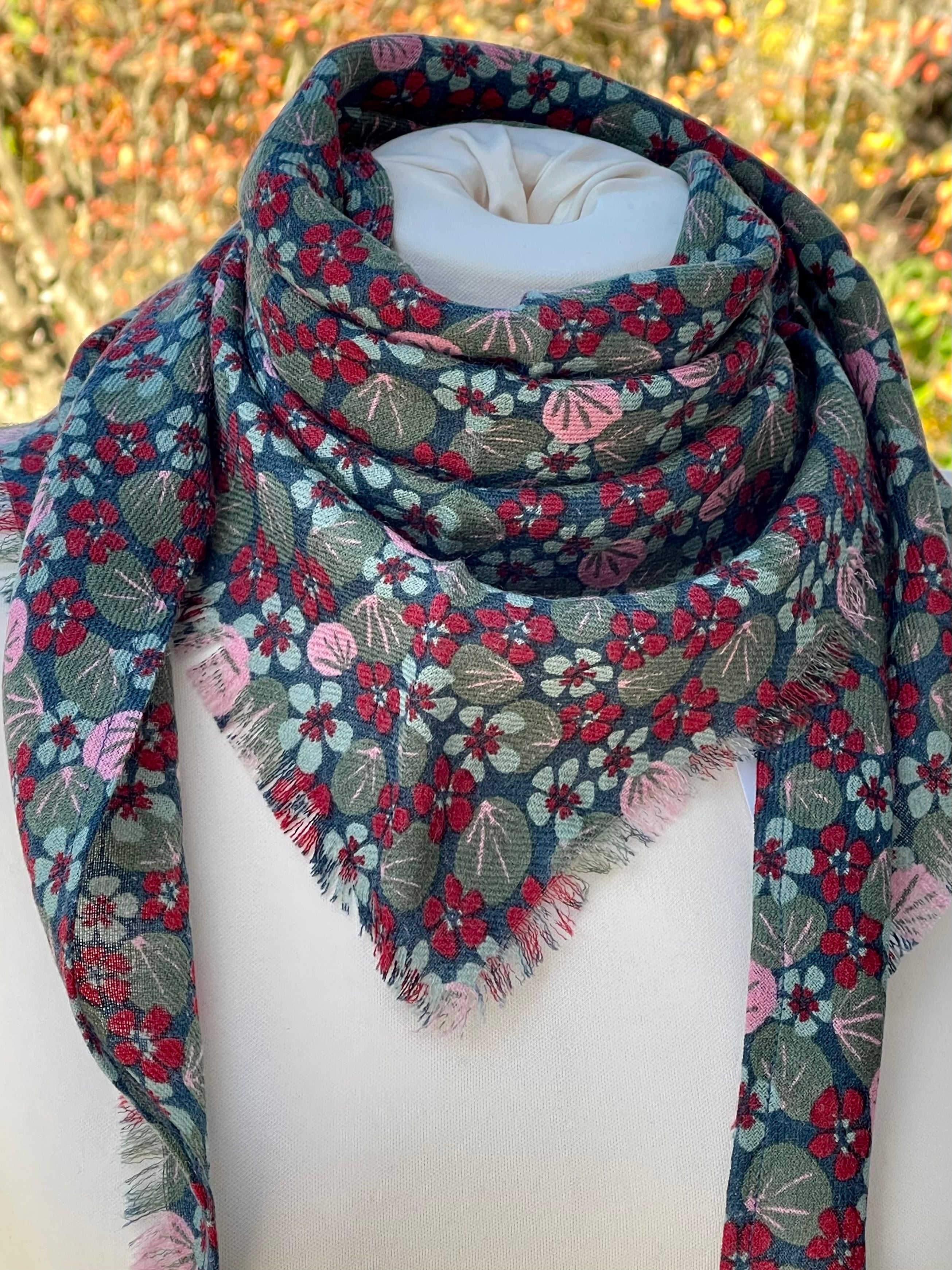 Trekantskjerf - Florilege - Gris