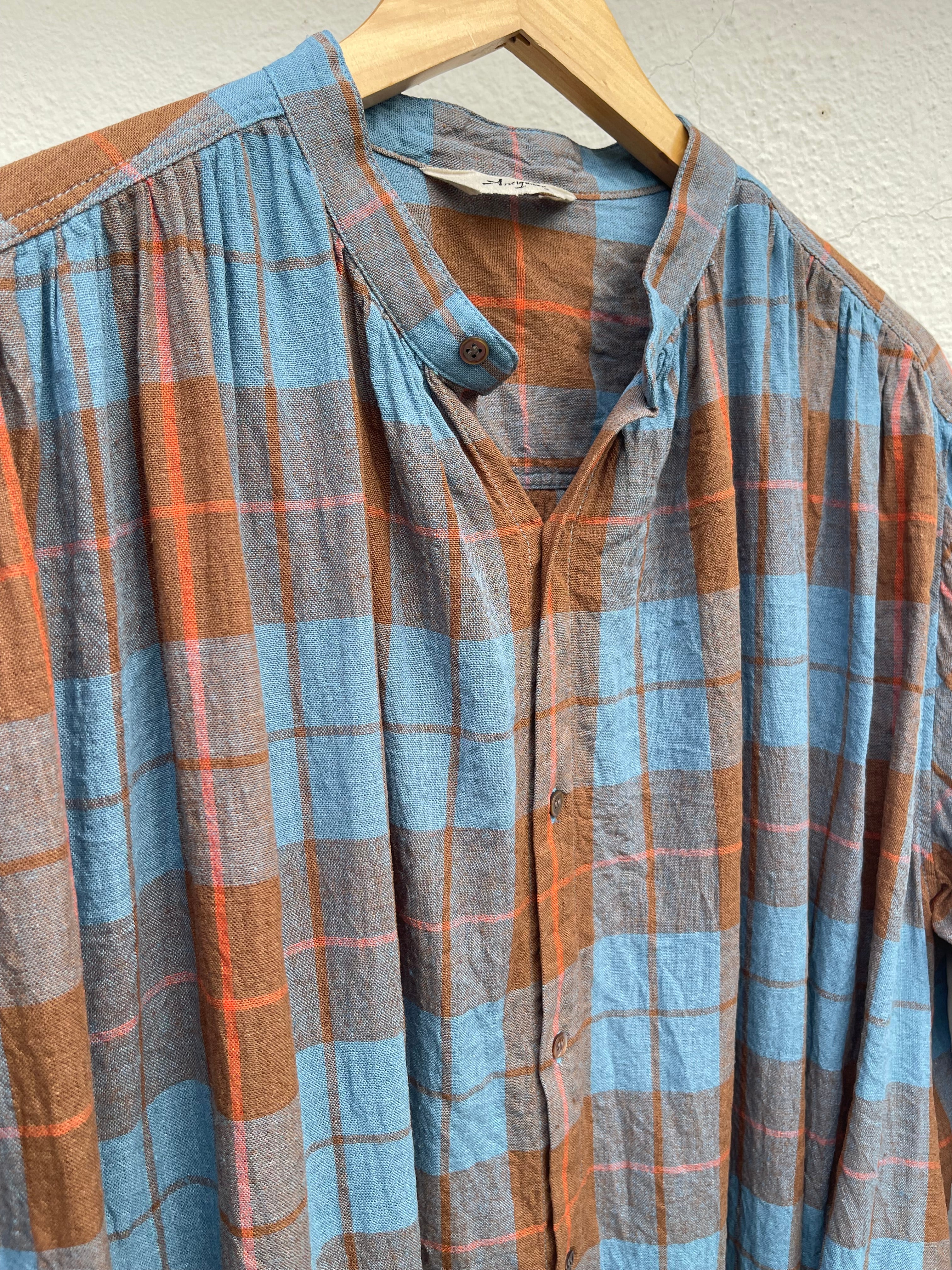 Tartanrutete  kjole - Blue