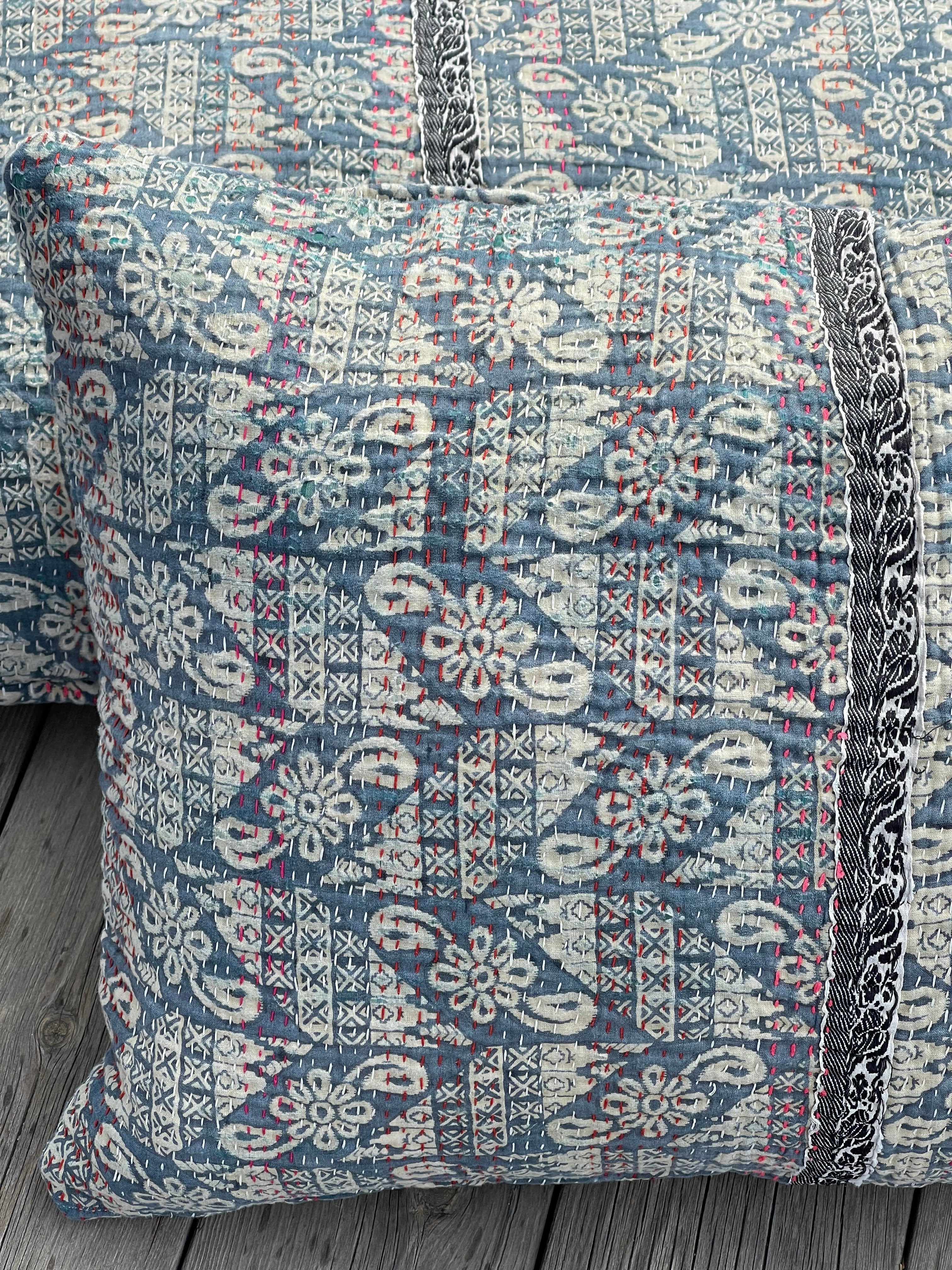Putetrekk - Vintage Sari Fine Q - 40x60 - C10389
