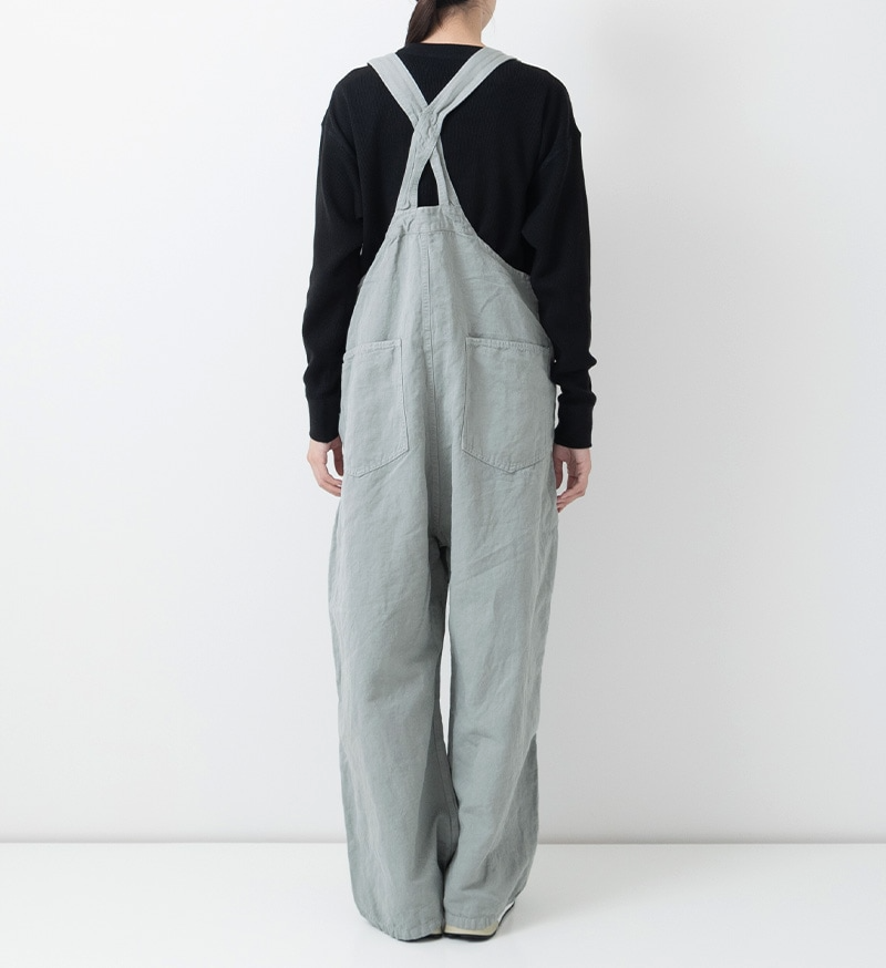 Washout Overall - Sage Gry