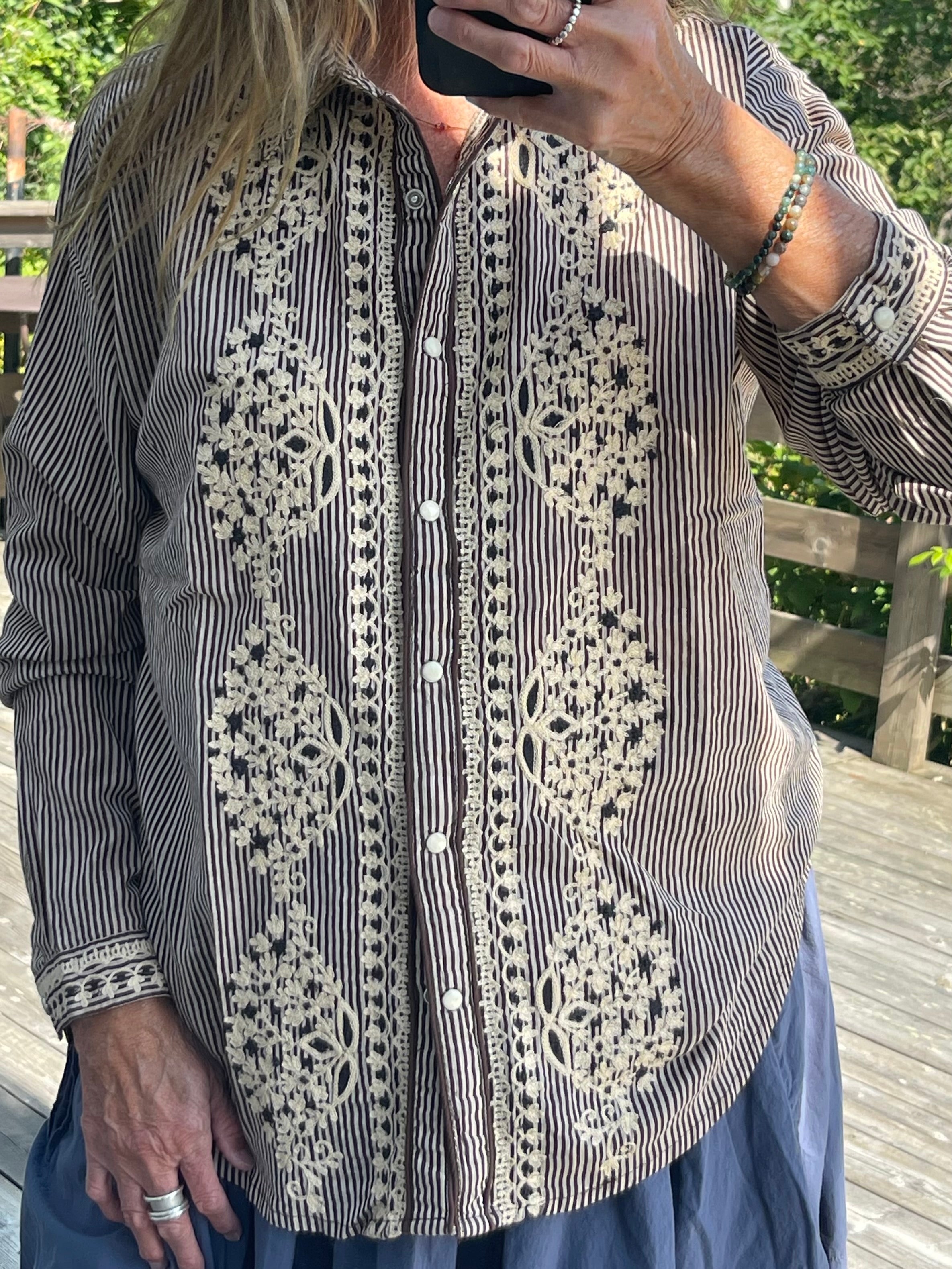 Bebo Skjorte - Cohiba - Tobacco