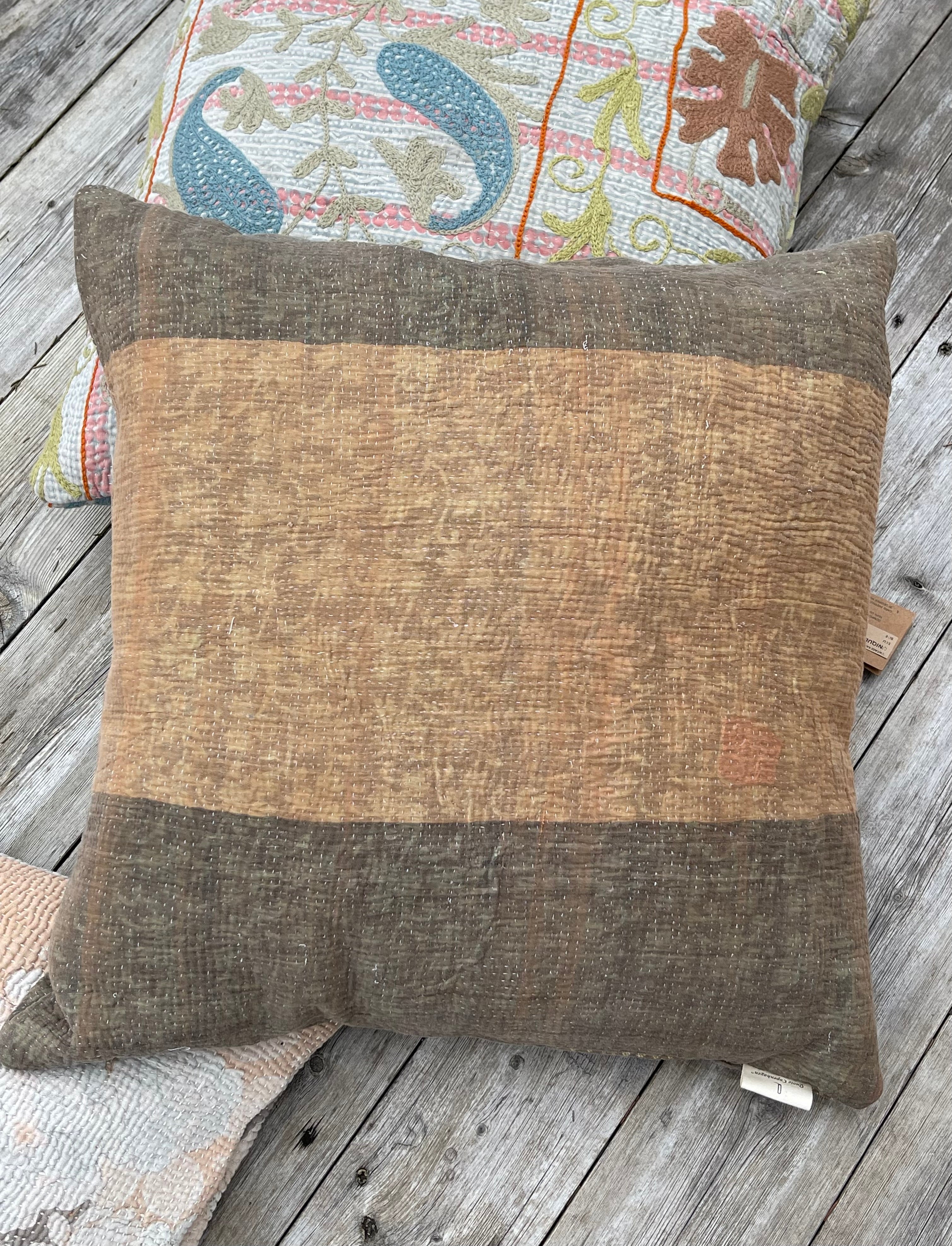 Putetrekk - Vintage Sari Fine Q-  50x50 - Y4148