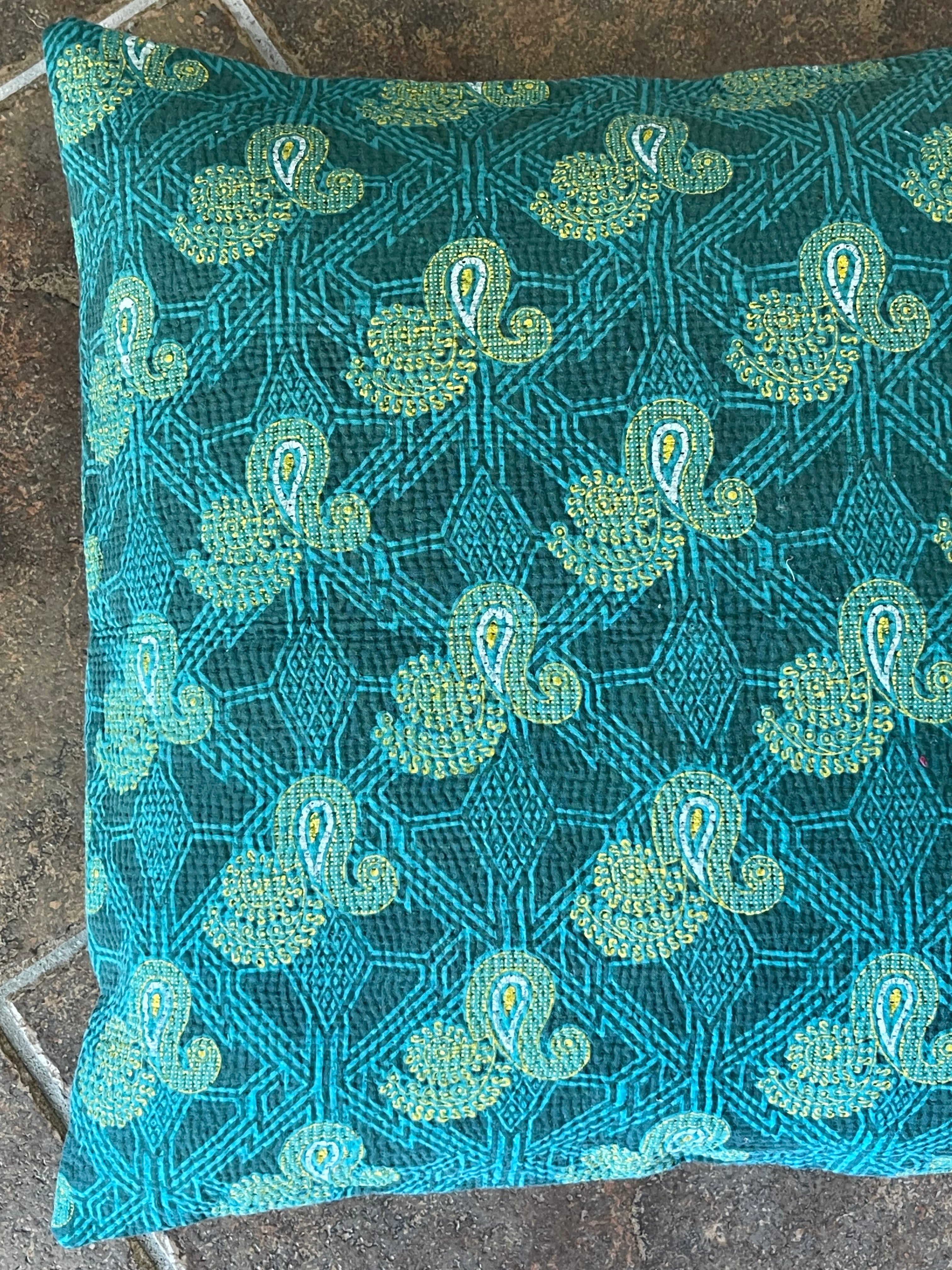 Putetrekk - Vintage Sari Fine Q-  50x50 - Y5077 - Linneas Hage