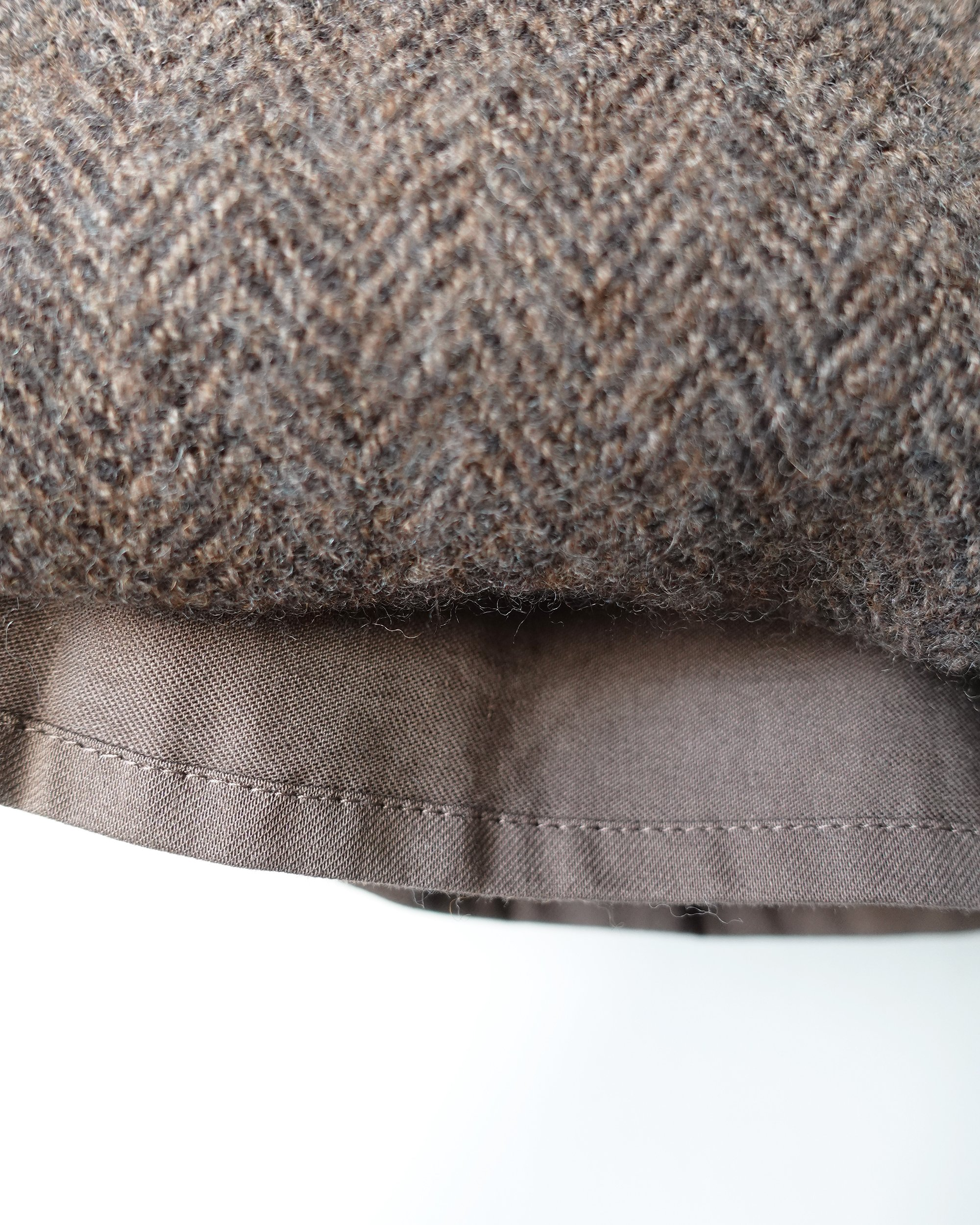 Herringbone Ullbukser - Brown