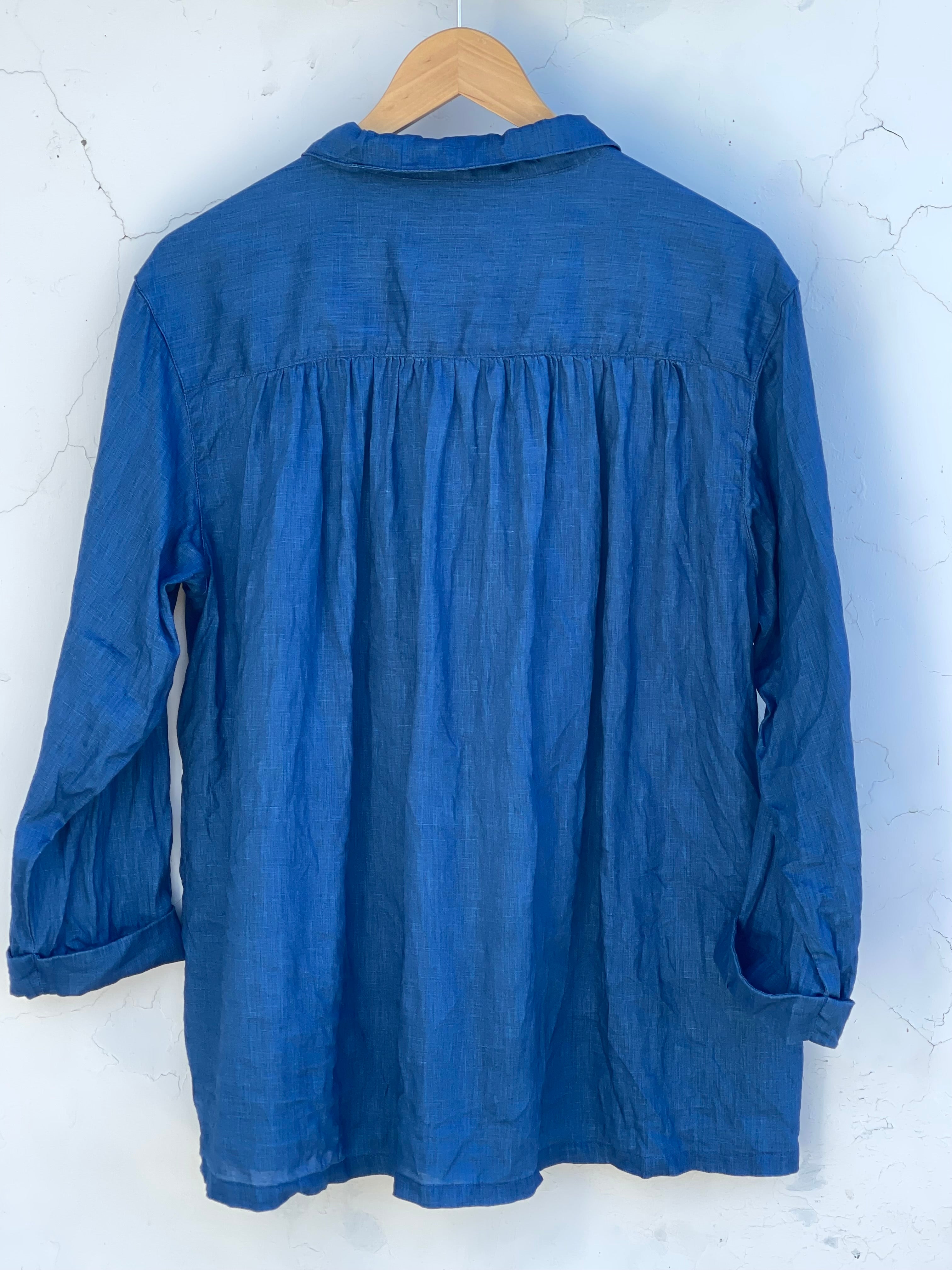 Linskjorte - Indigo Light - Linneas Hage