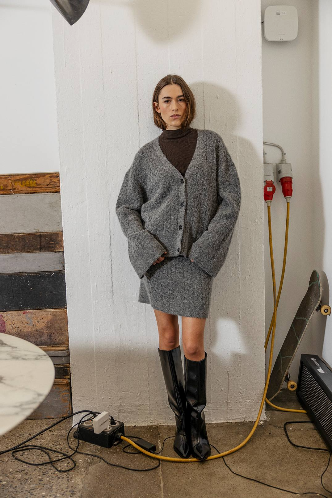 Carola Skjørt - Grey