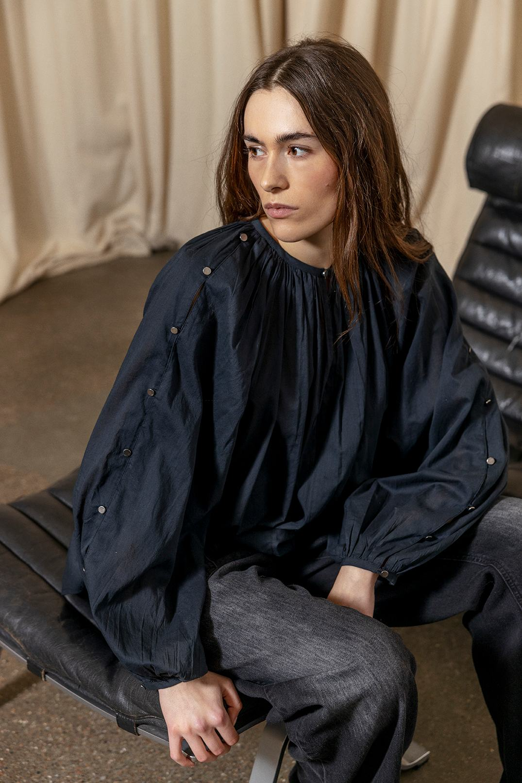 Skjorte - Hester - Black