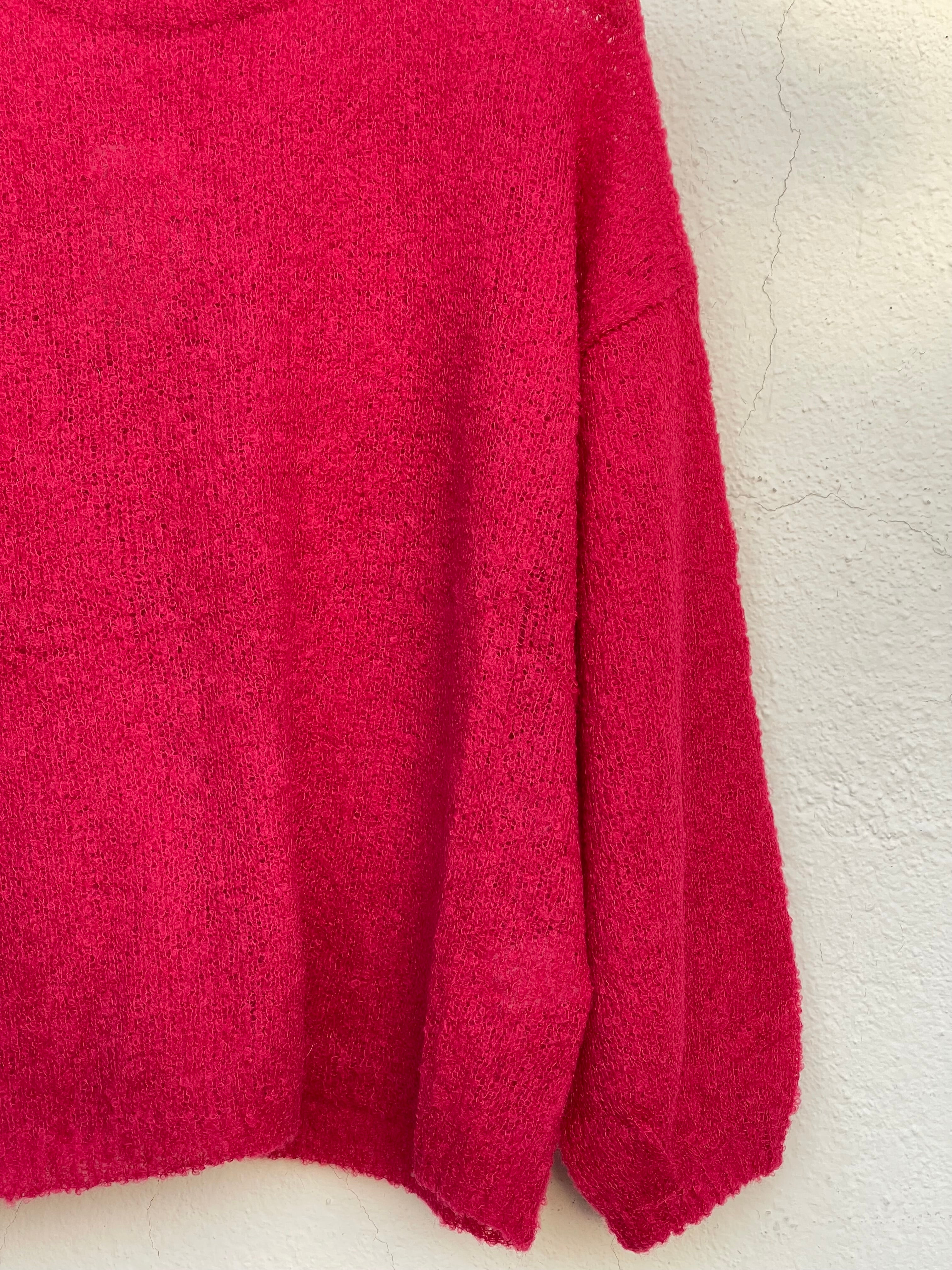 Genser - Bouclé - Red