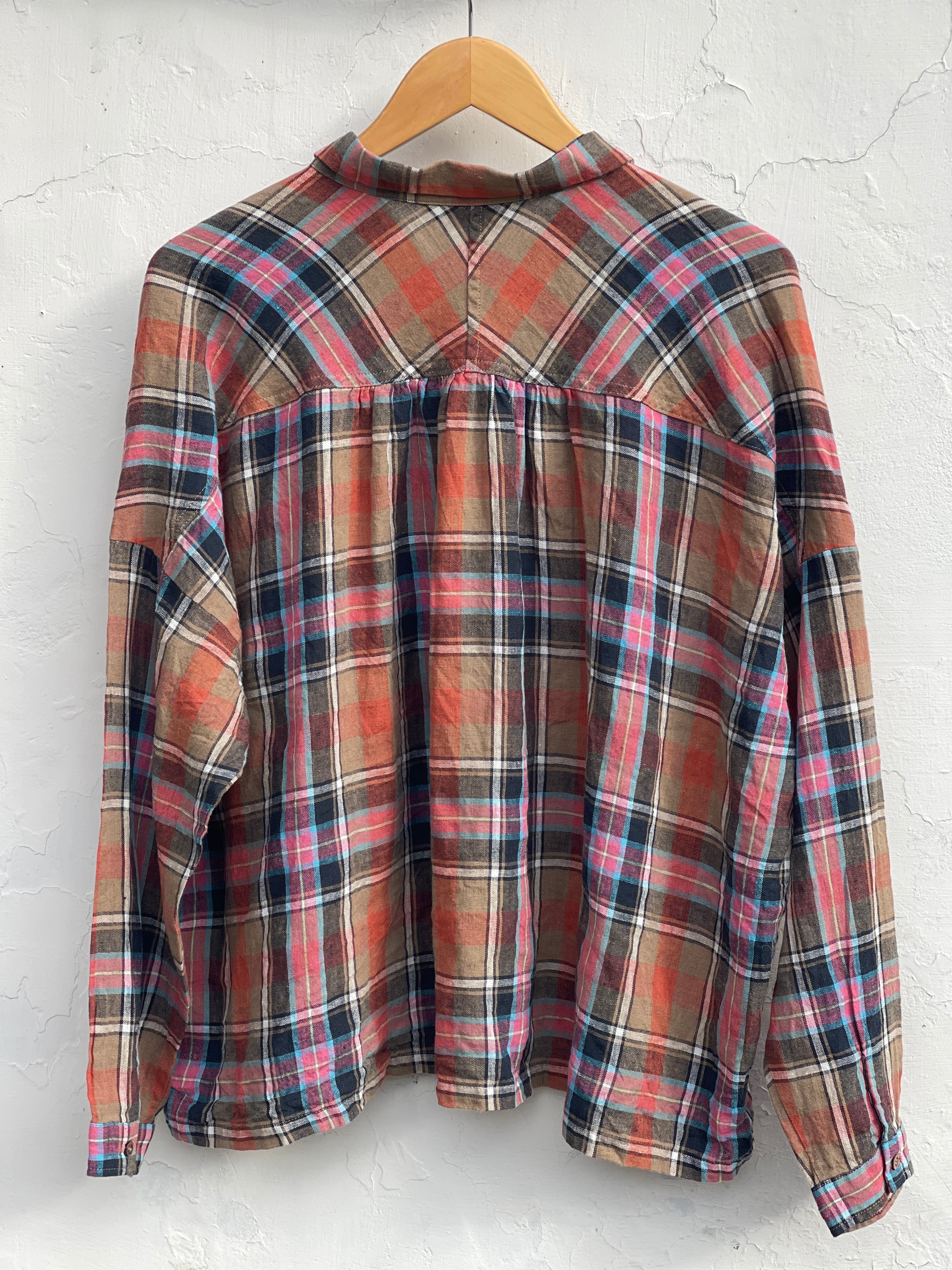 Tartanrutet skjorte - Beige