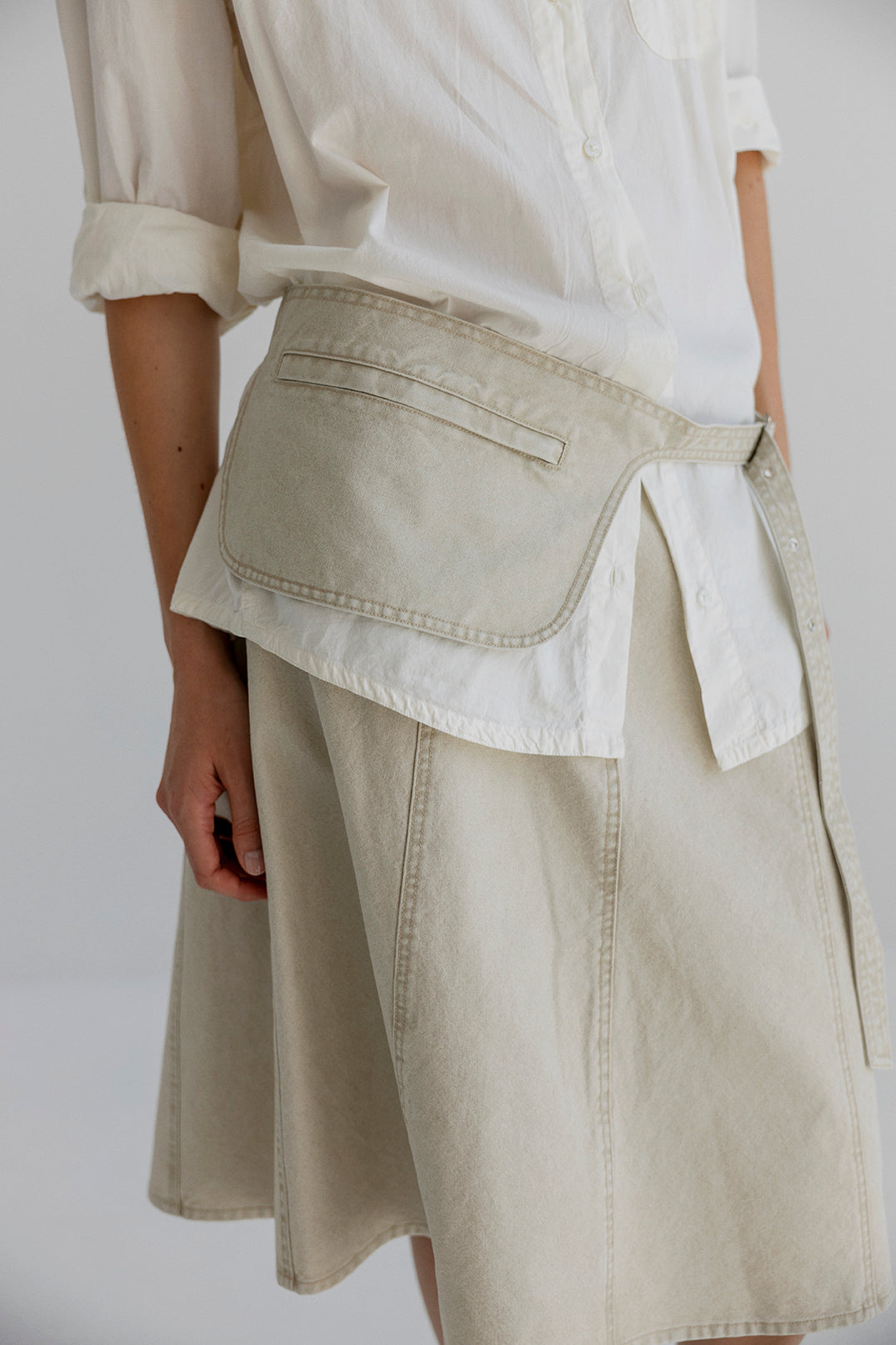 Betty skjørt - Kitt