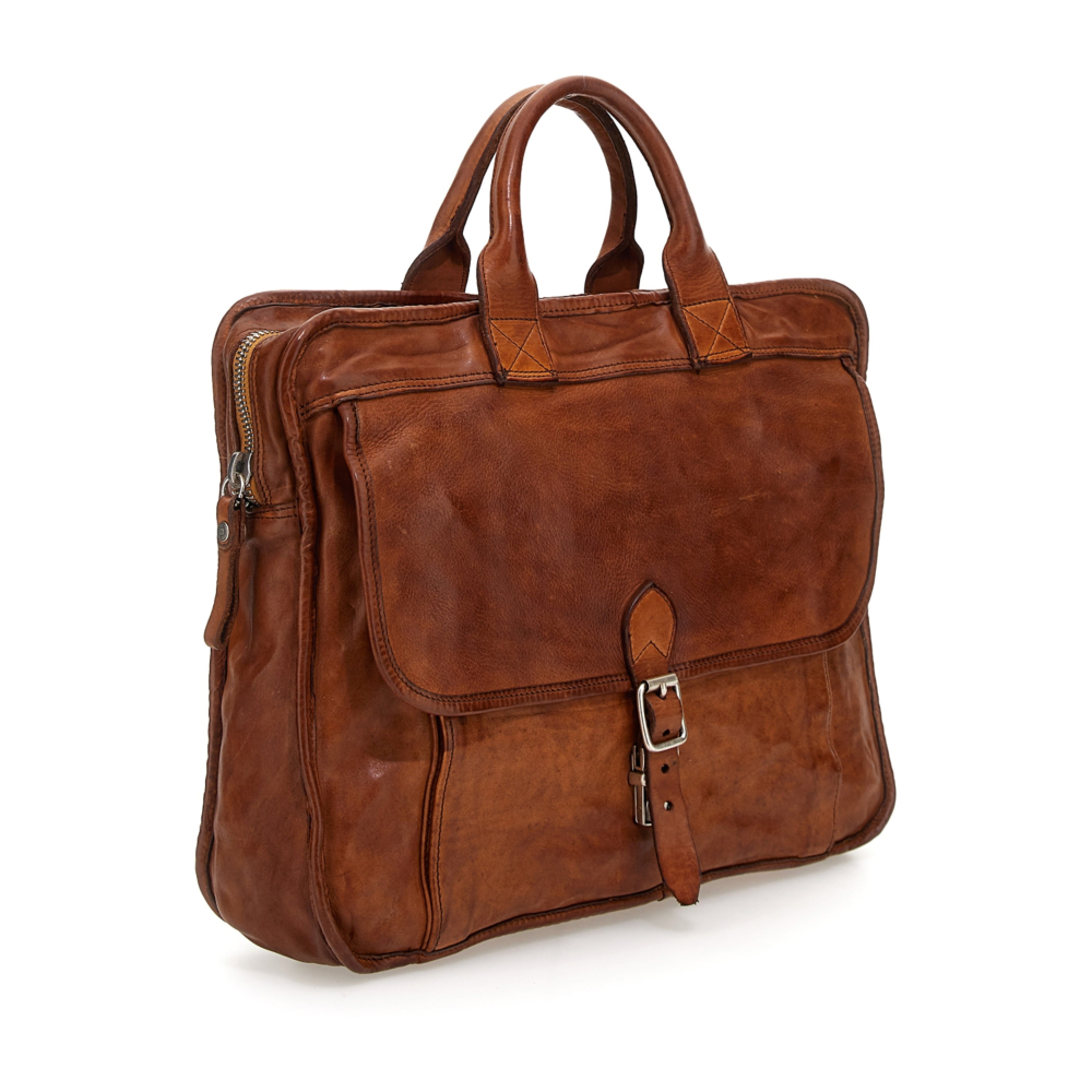 Venere Businessveske - Cognac