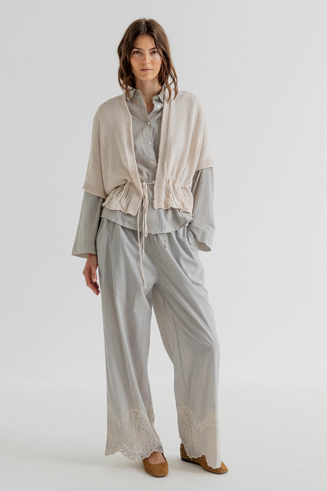 Cadera bukser - Kitt - Linneas Hage