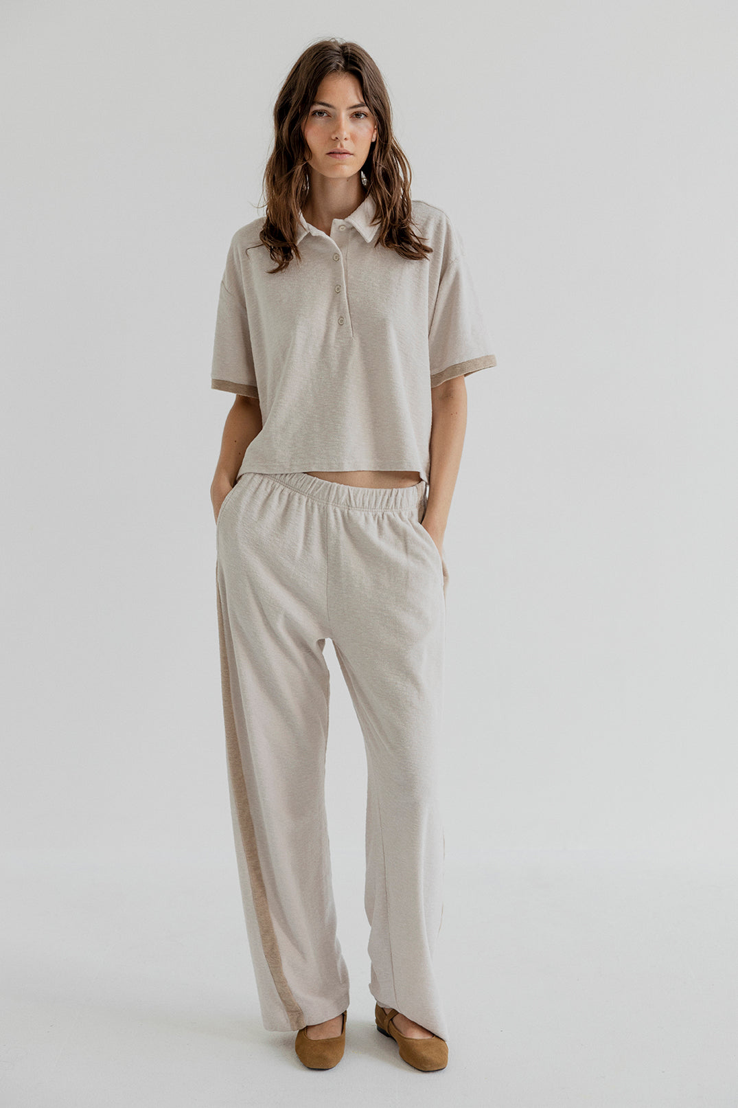 Camma bukser - Kitt - Linneas Hage