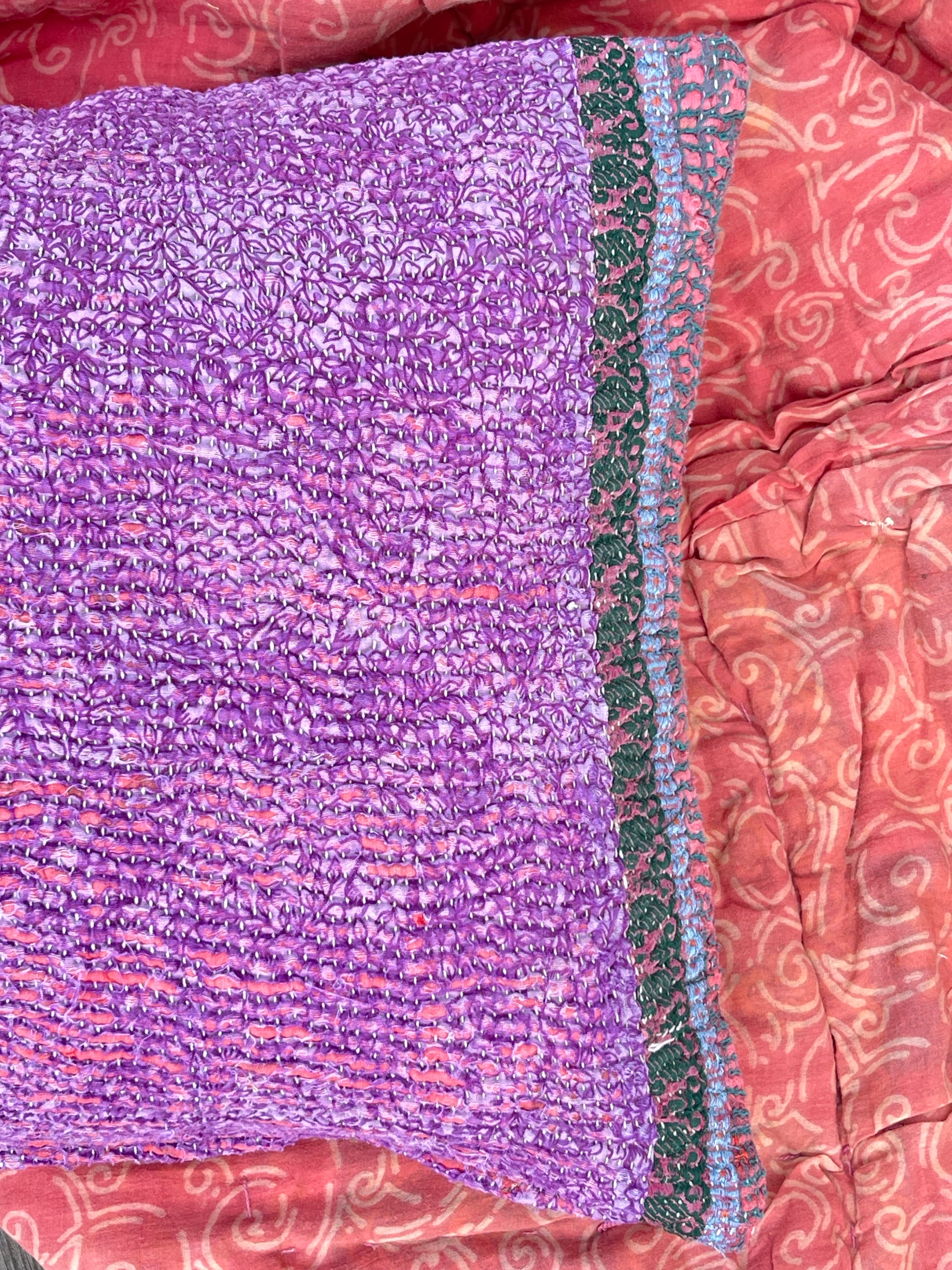 Putetrekk - Vintage Sari Fine Q - 40x60 - C10380