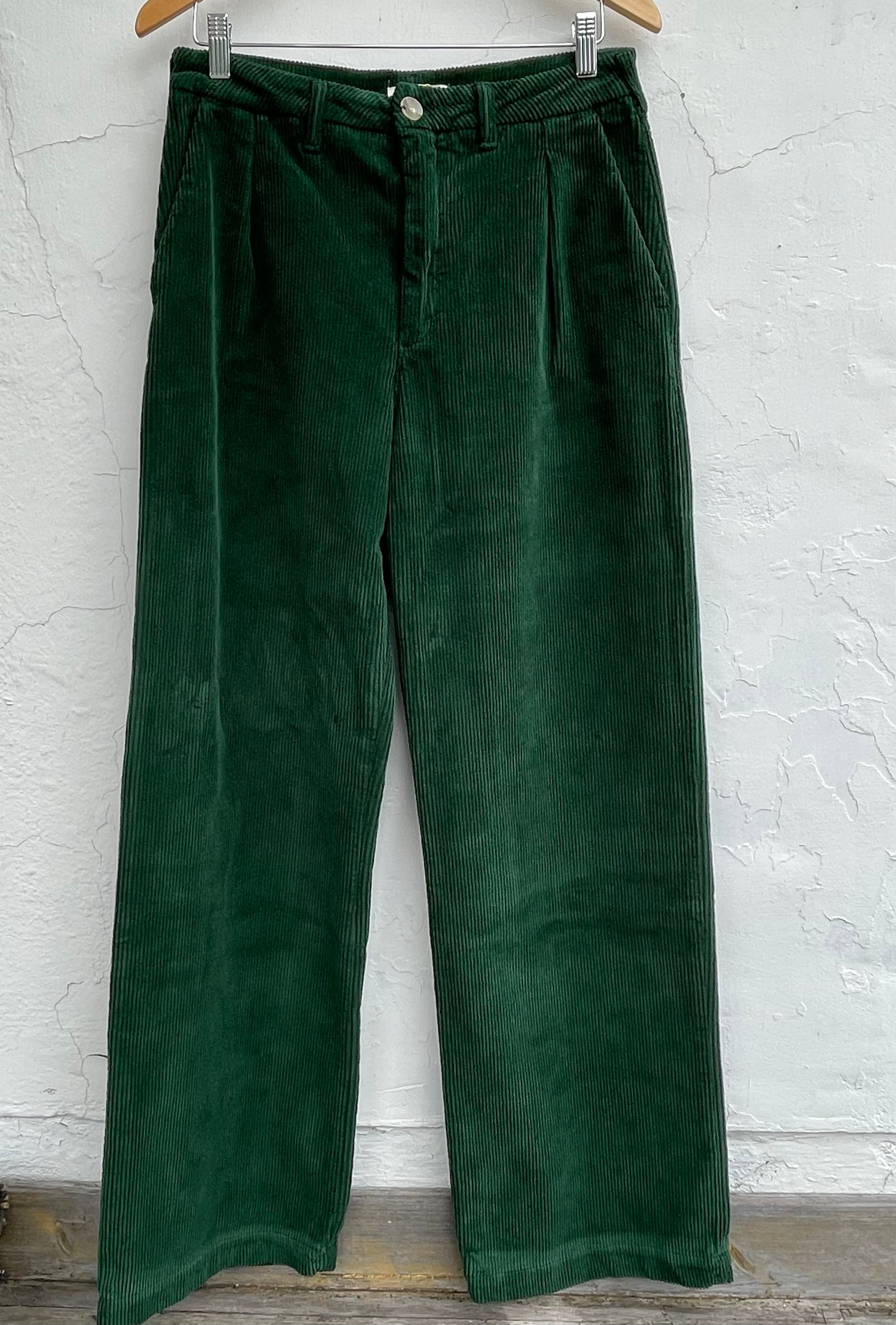 Lea bukser - Corduroy - Green