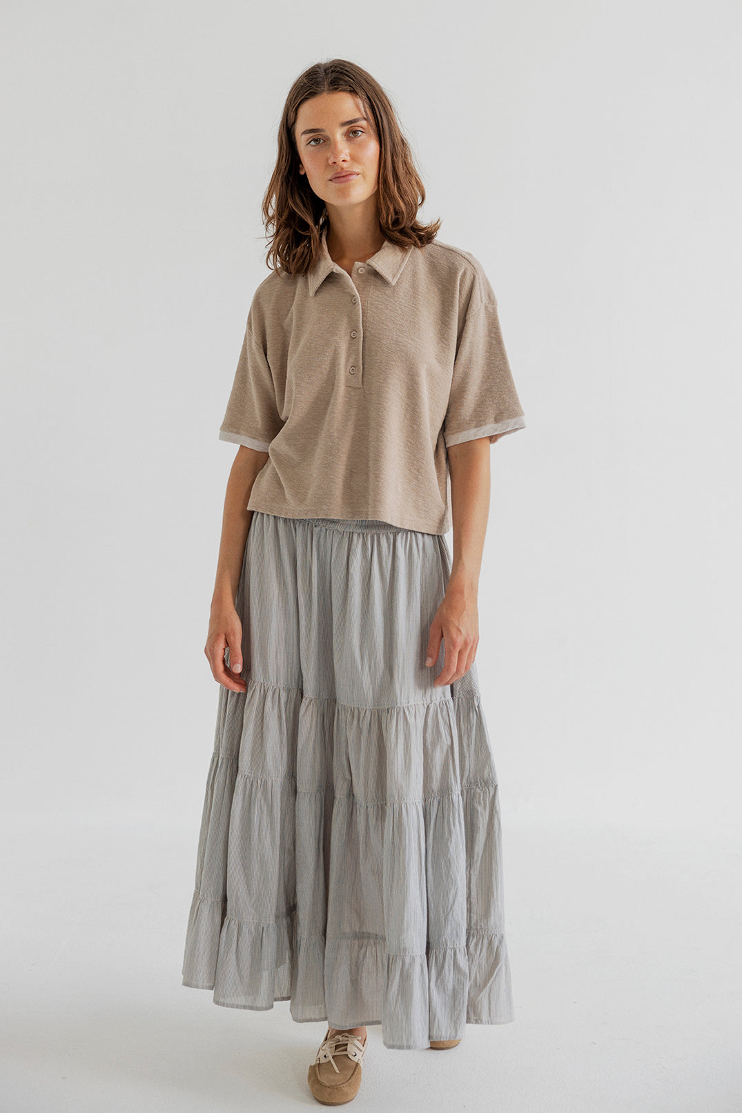 Celine genser - Khaki - Linneas Hage