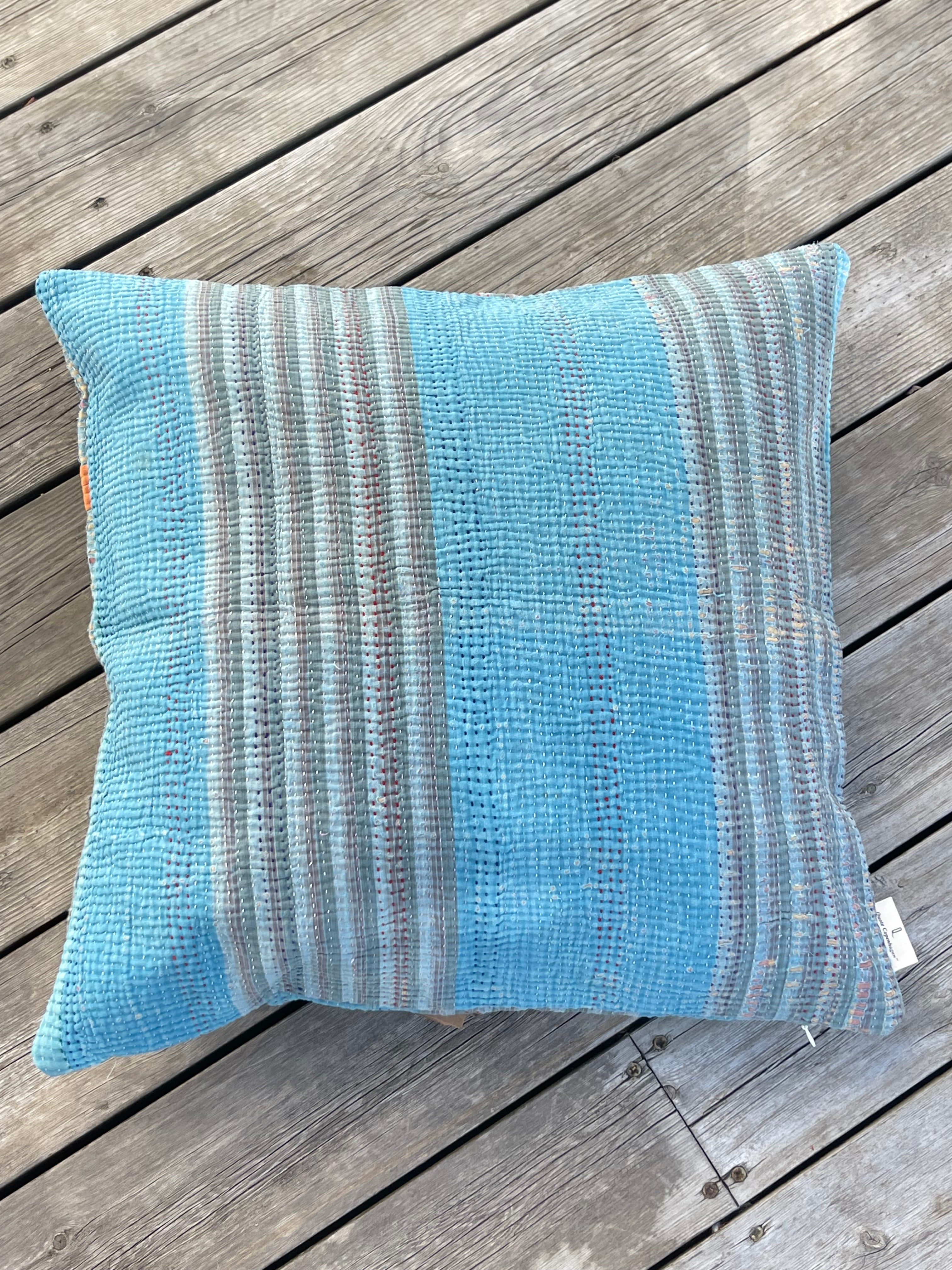 Putetrekk - Vintage Sari Fine Q-  50x50 - Y5044 - Linneas Hage
