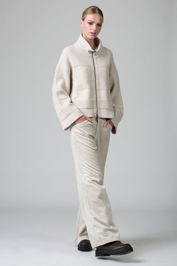 Kort ulljakke - Chalk