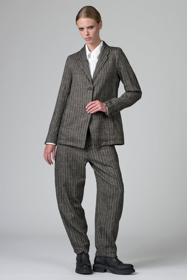 Dressjakke - Herringbone - Taupe