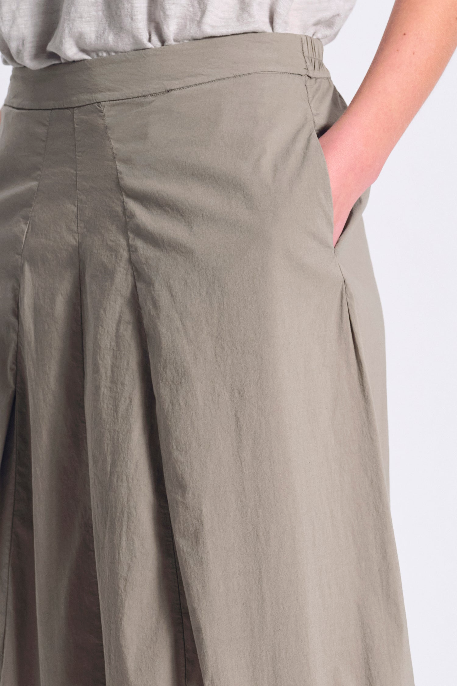 Skjørt - Taupe - Linneas Hage