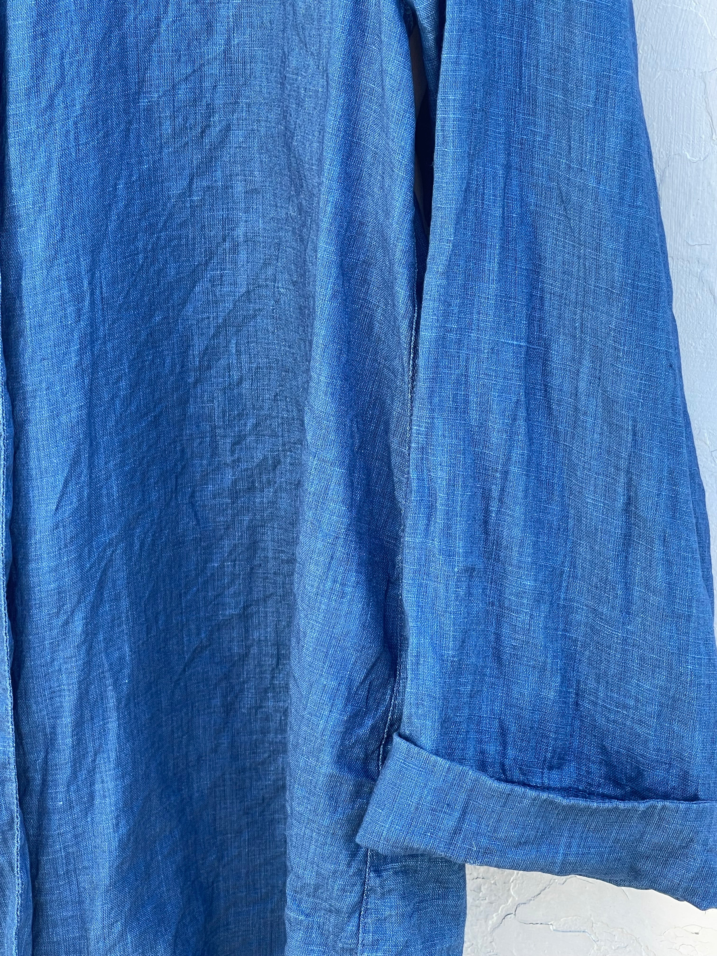 Linskjorte - Indigo Light - Linneas Hage