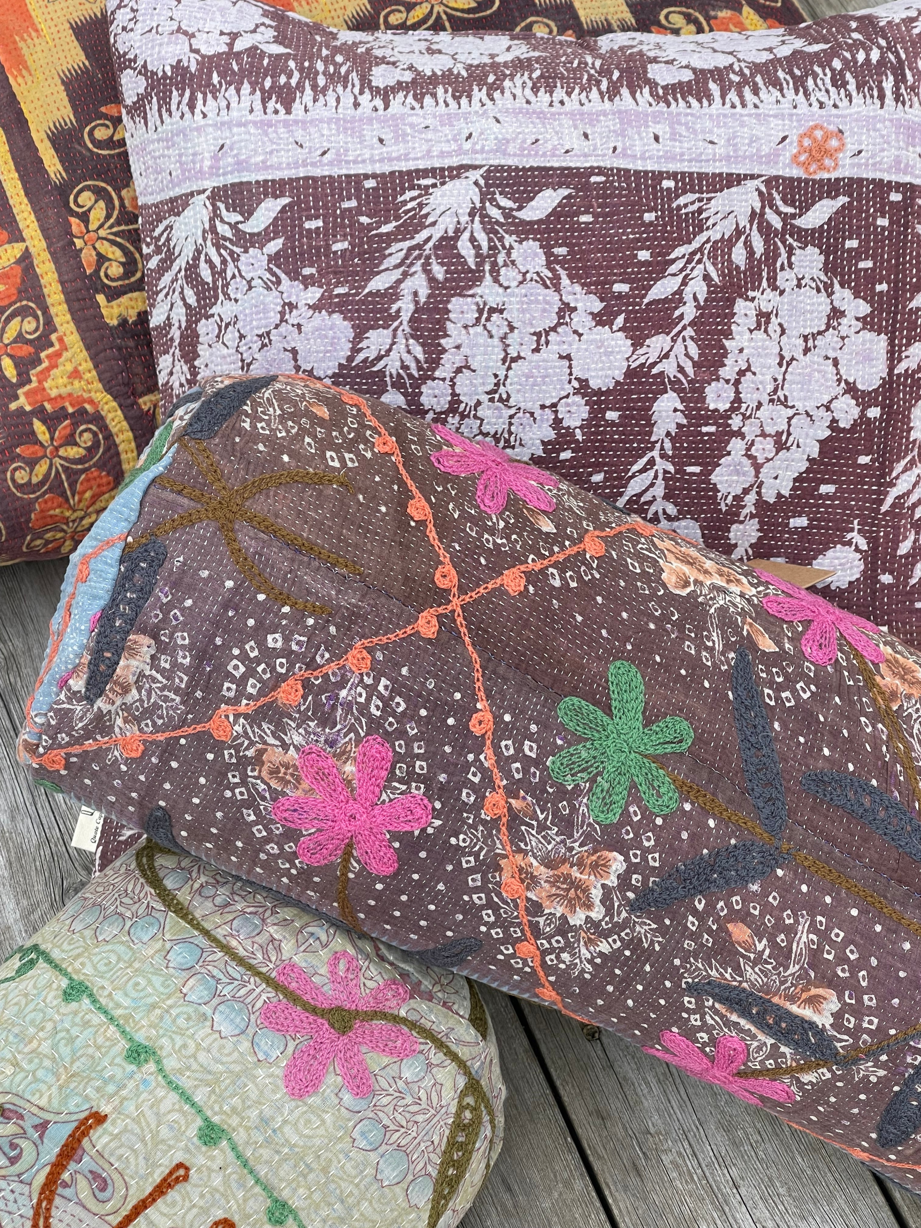 Bolsterpute - Suzani Sari - #6267