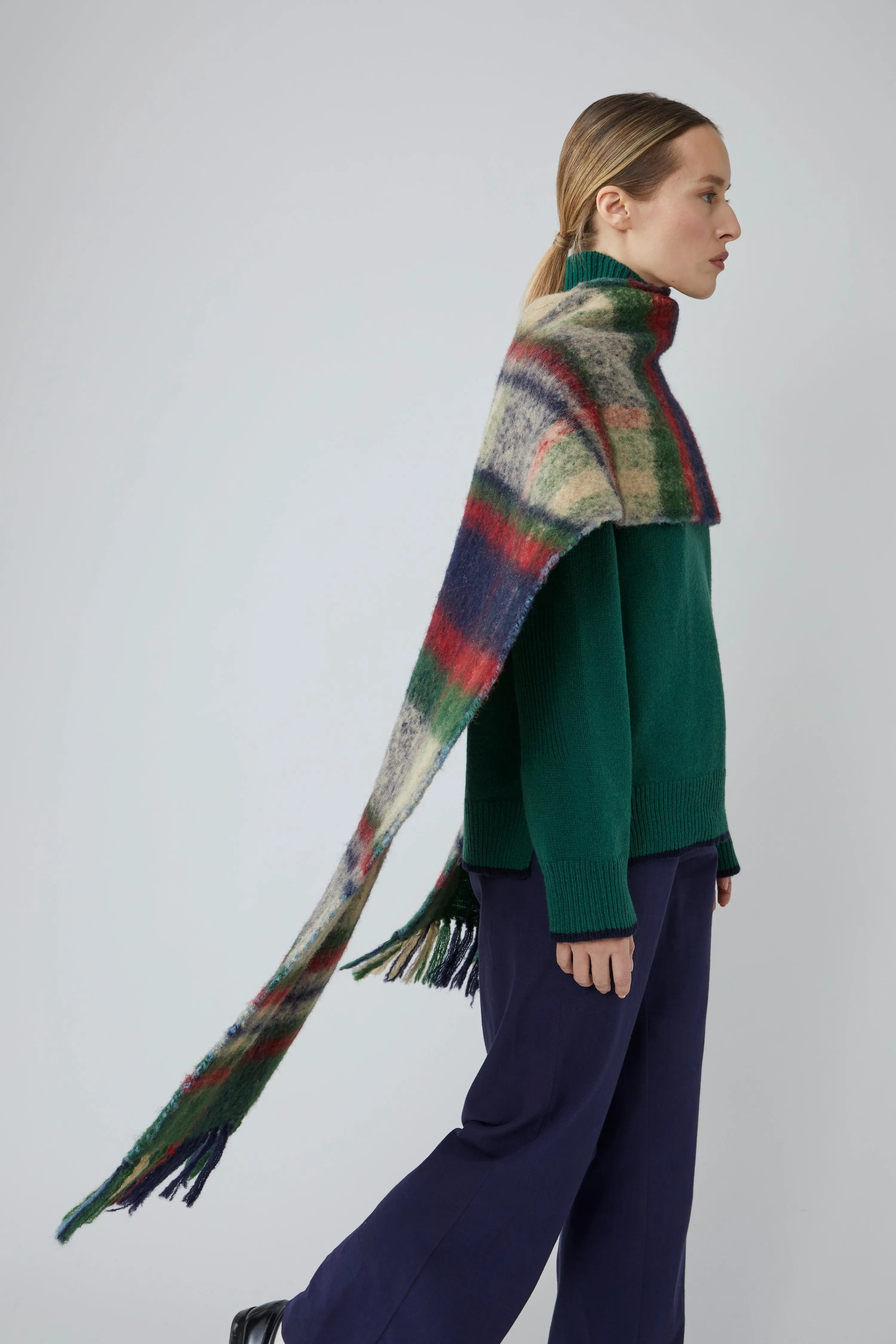 Dancer Ullskjerf - British Green