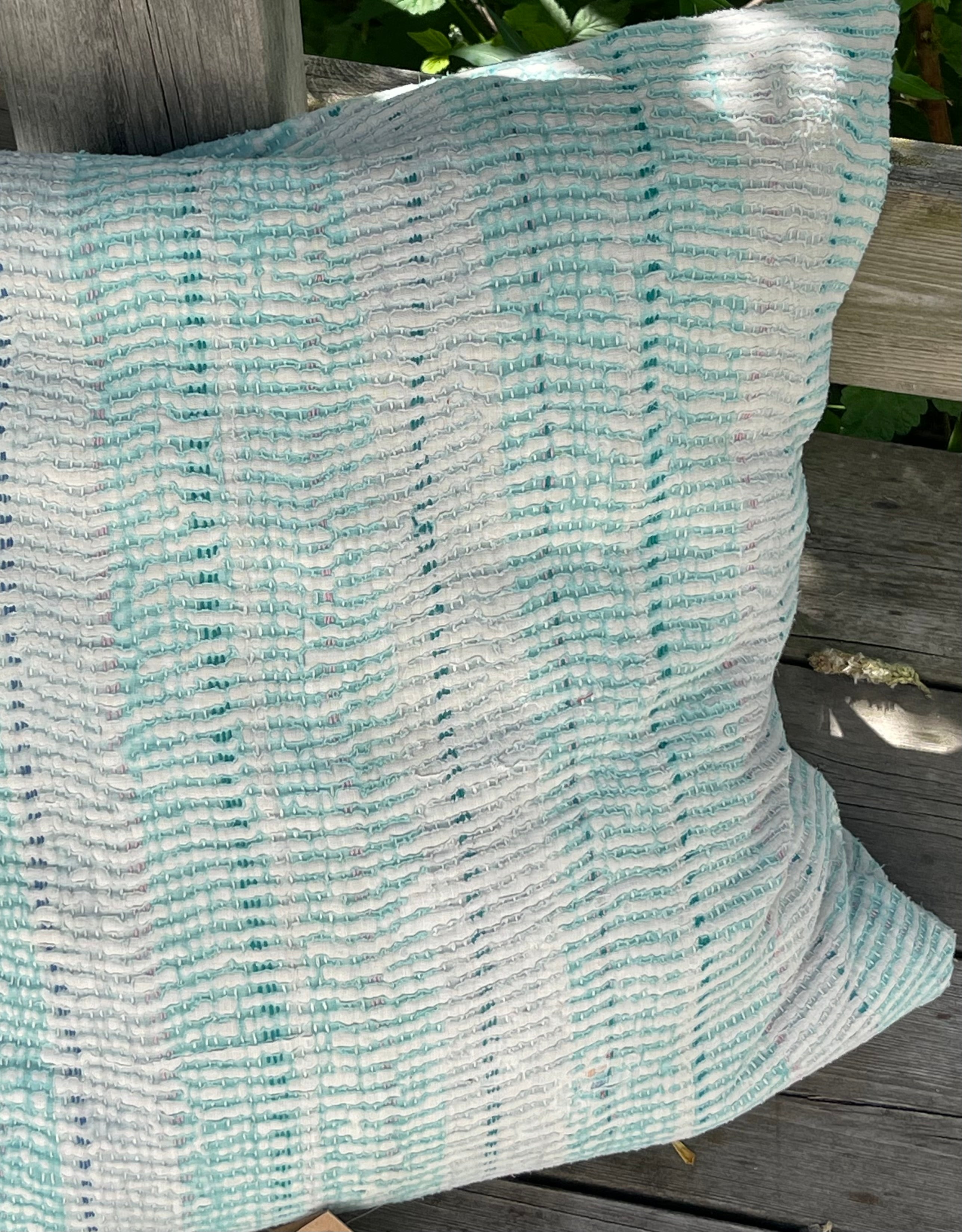 Putetrekk - Vintage Sari Fine Q-  50x50 - Y5059 - Linneas Hage