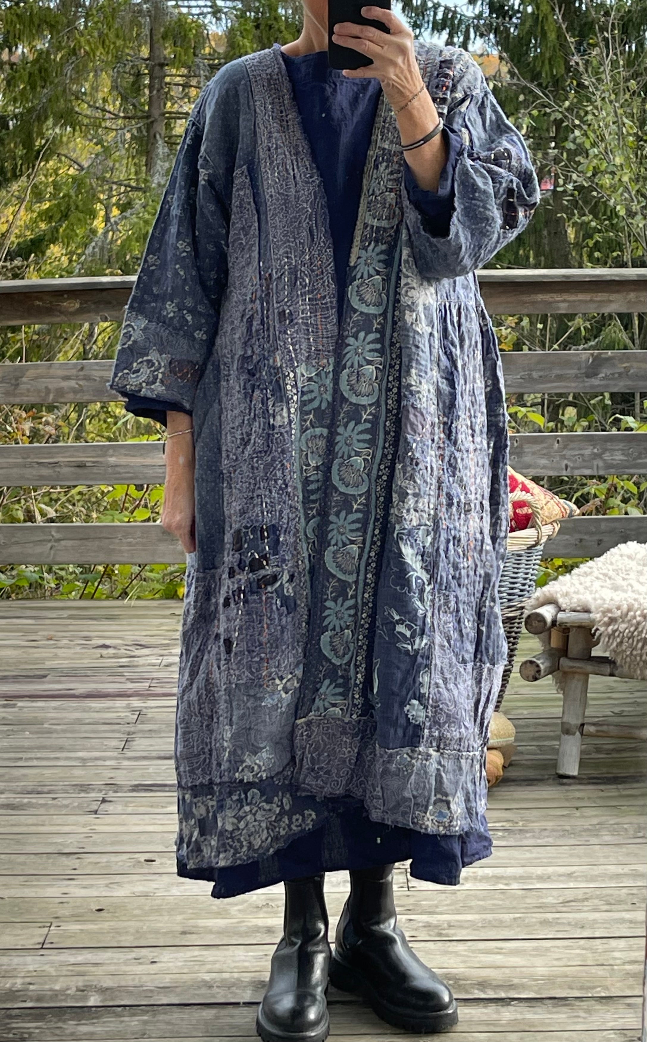 Kimono - Quiltet Boro