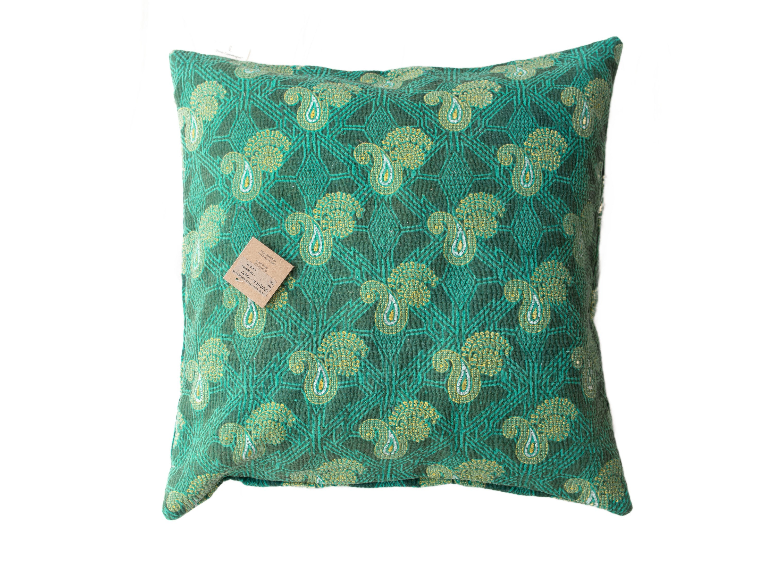 Putetrekk - Vintage Sari Fine Q-  50x50 - Y5077