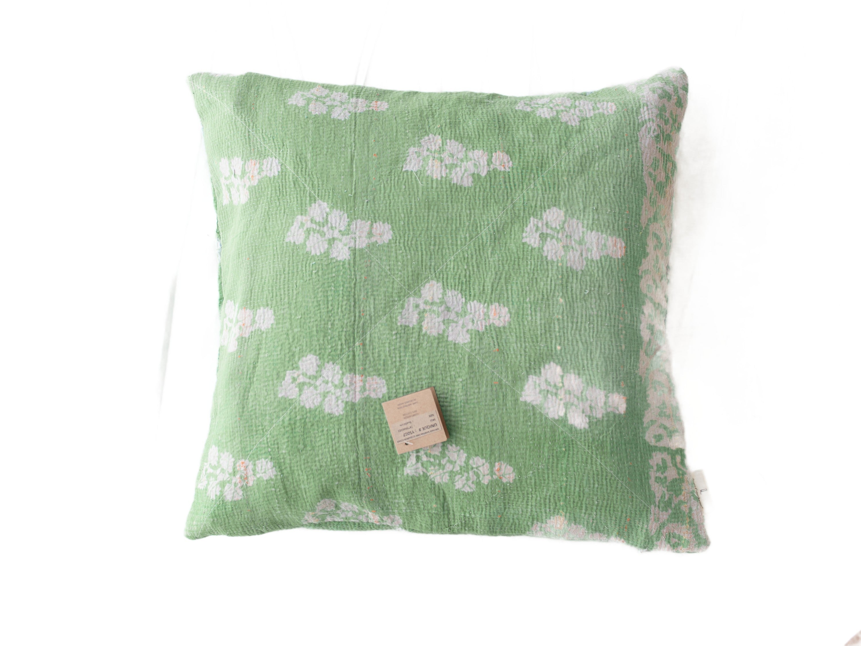 Putetrekk - Vintage Sari - 50x50 - #5007