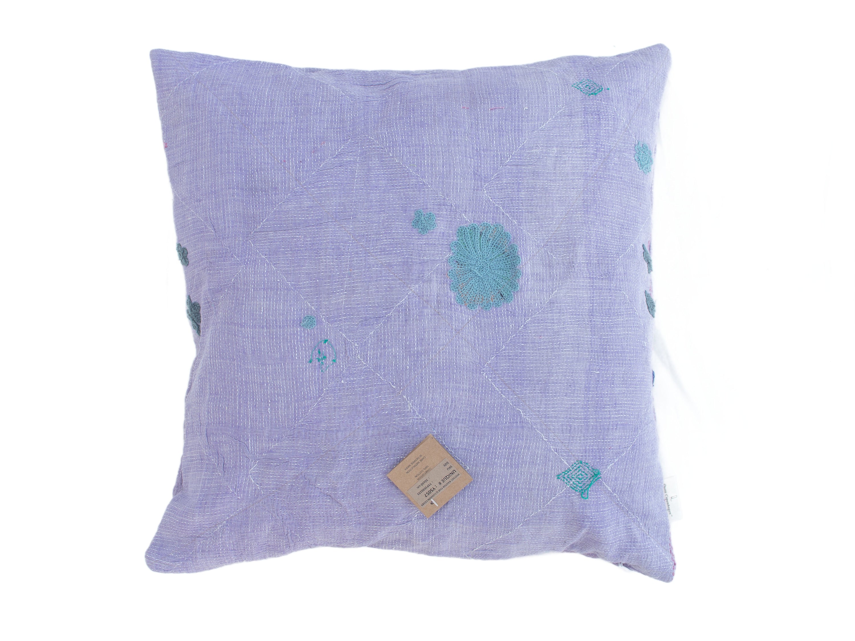 Putetrekk - Vintage Sari Fine Q-  50x50 - Y5057
