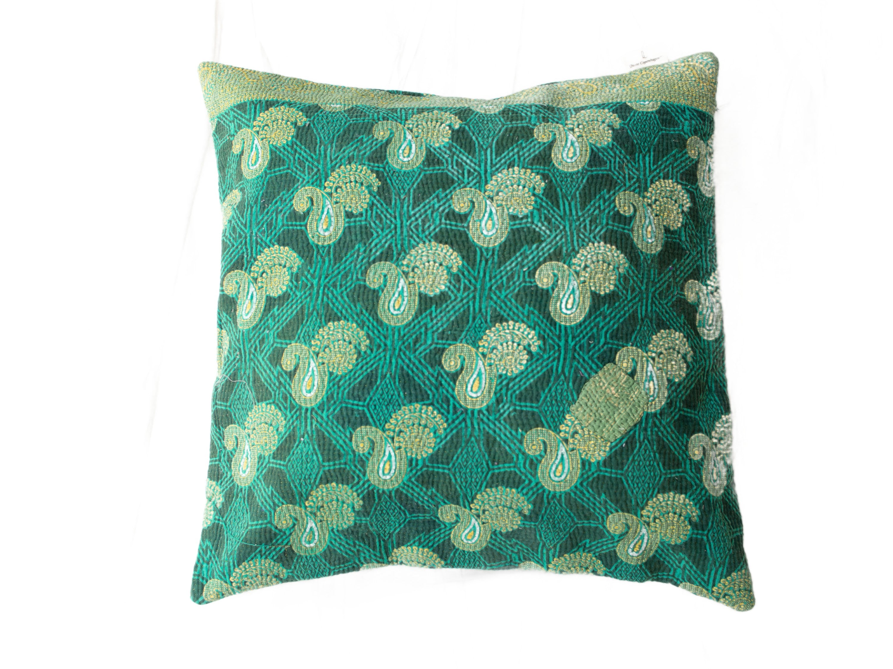 Putetrekk - Vintage Sari Fine Q-  50x50 - Y5077