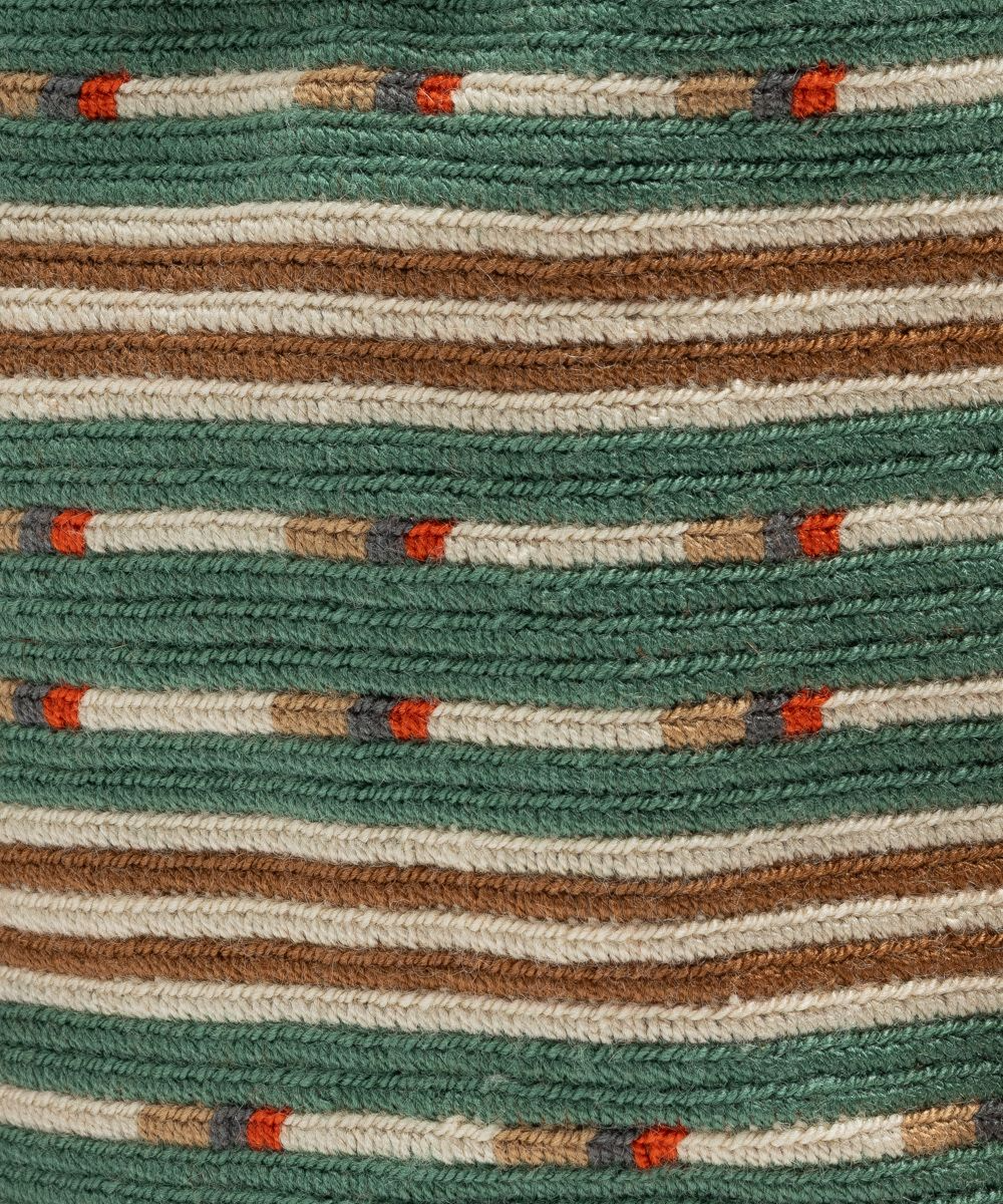 Wayuu Crossbodyveske M - Antlia - Jade Green - Linneas Hage