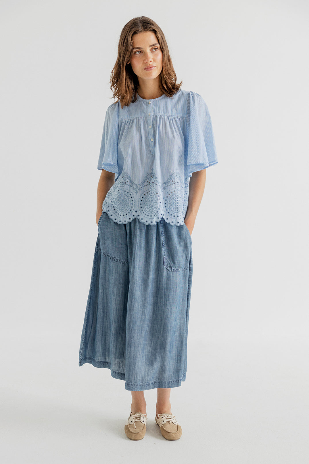 Hanna Skjørt - Indigo - Linneas Hage