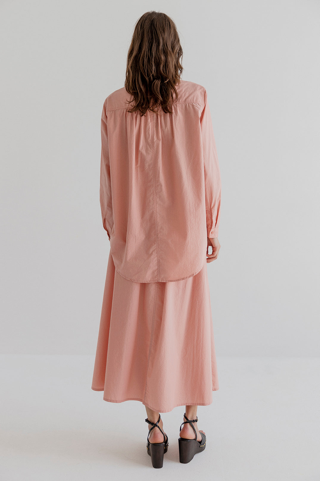 Skjorte - Hedine - Old Rose - Linneas Hage