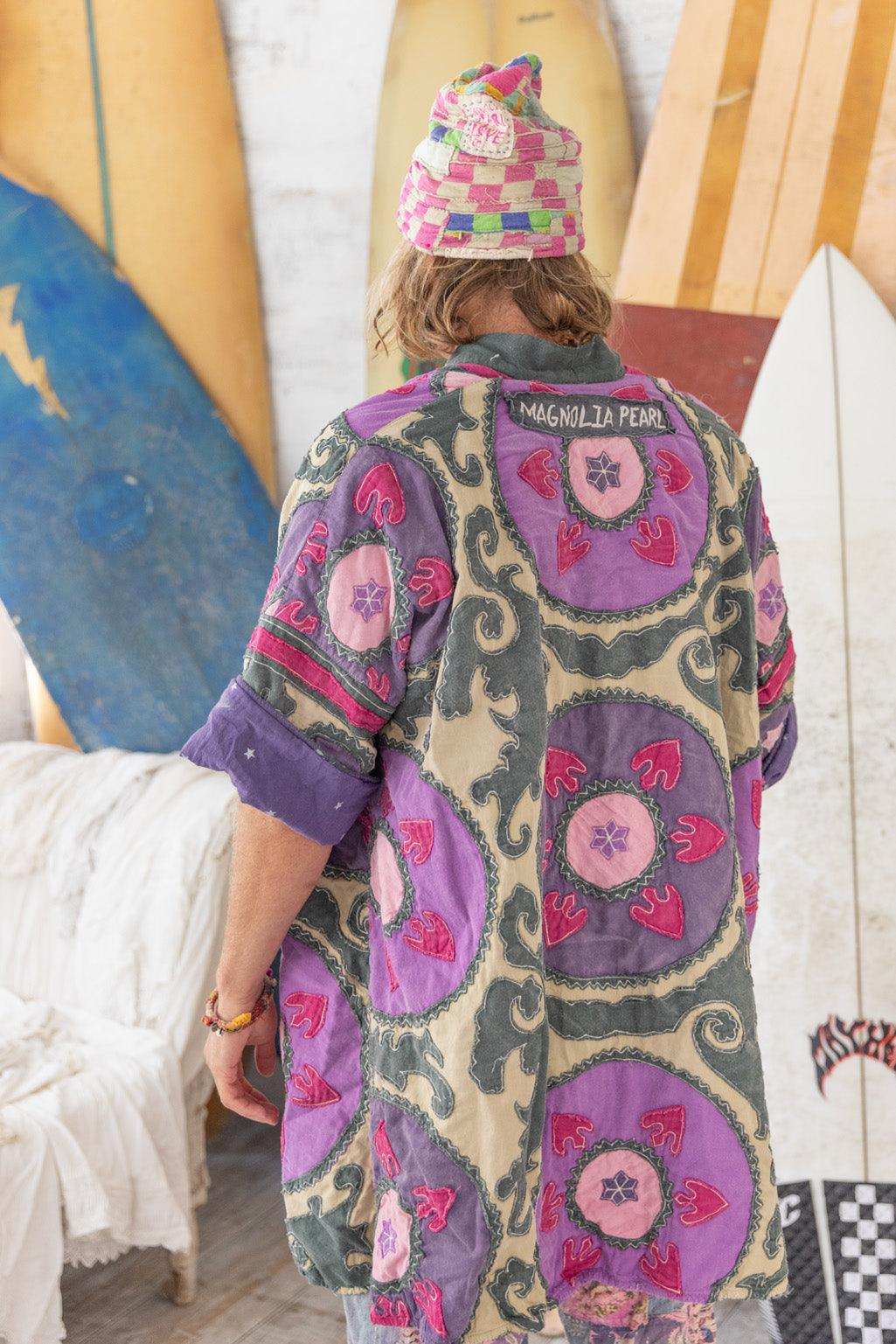 *Applique Hippie Coat - Bazaar