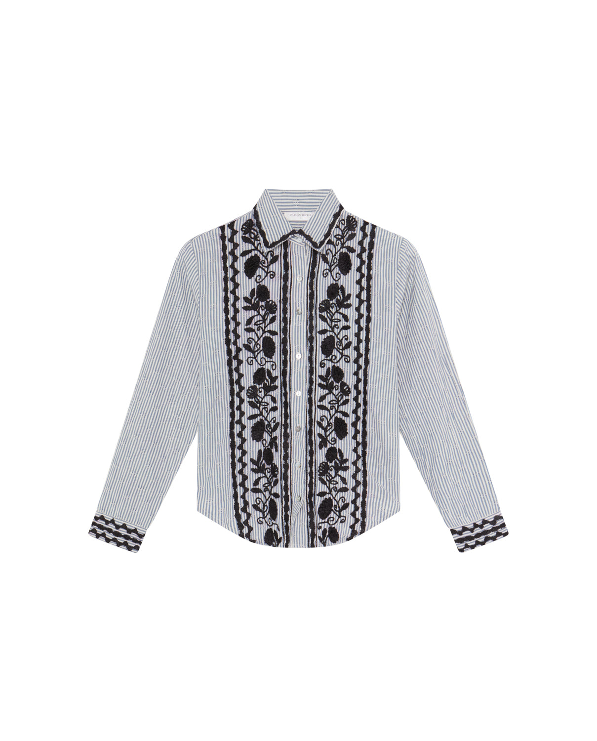 Amanda Skjorte - Laberynth - Azzurro