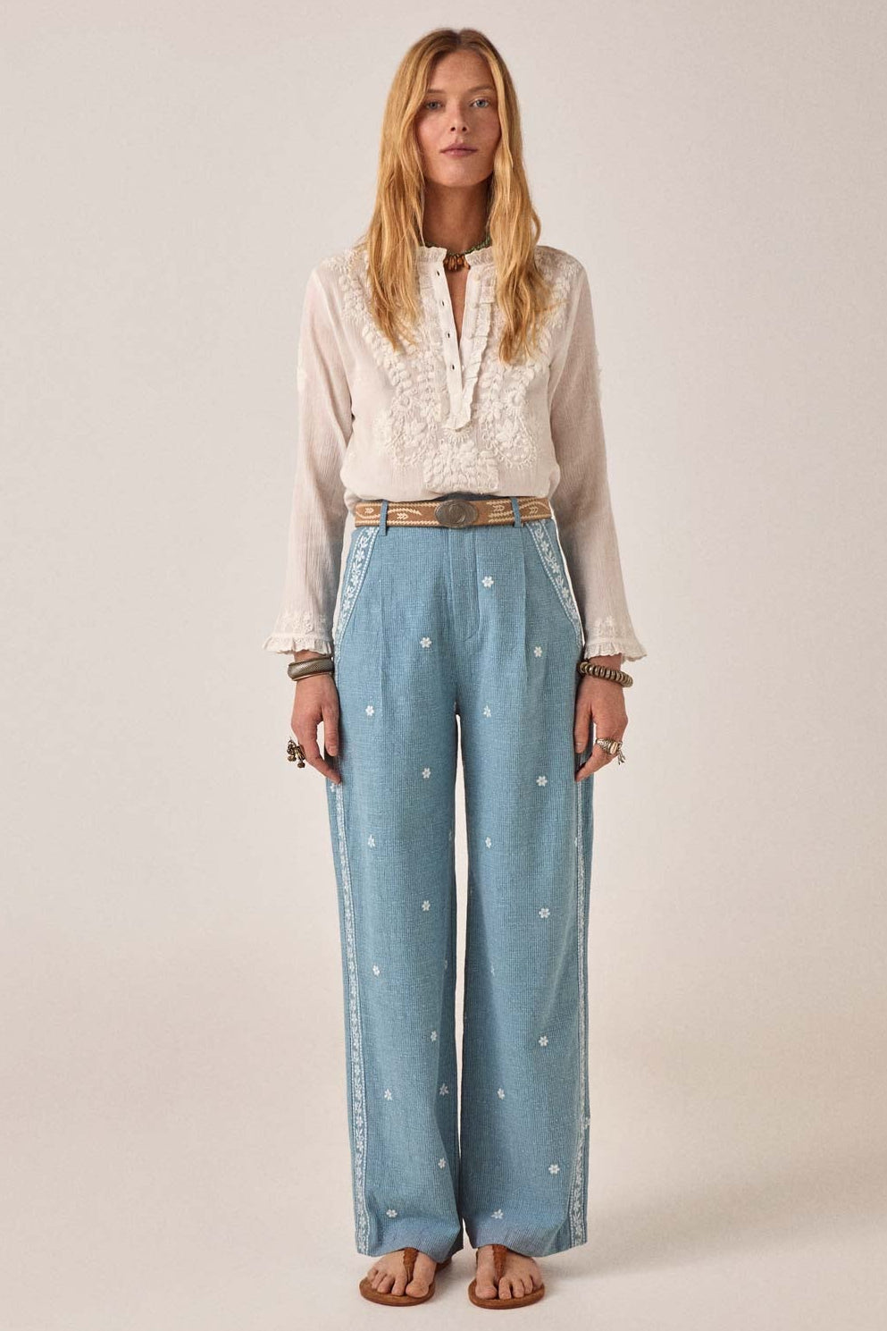 Gabriela Bluse - Bilbao - Offwhite - Linneas Hage